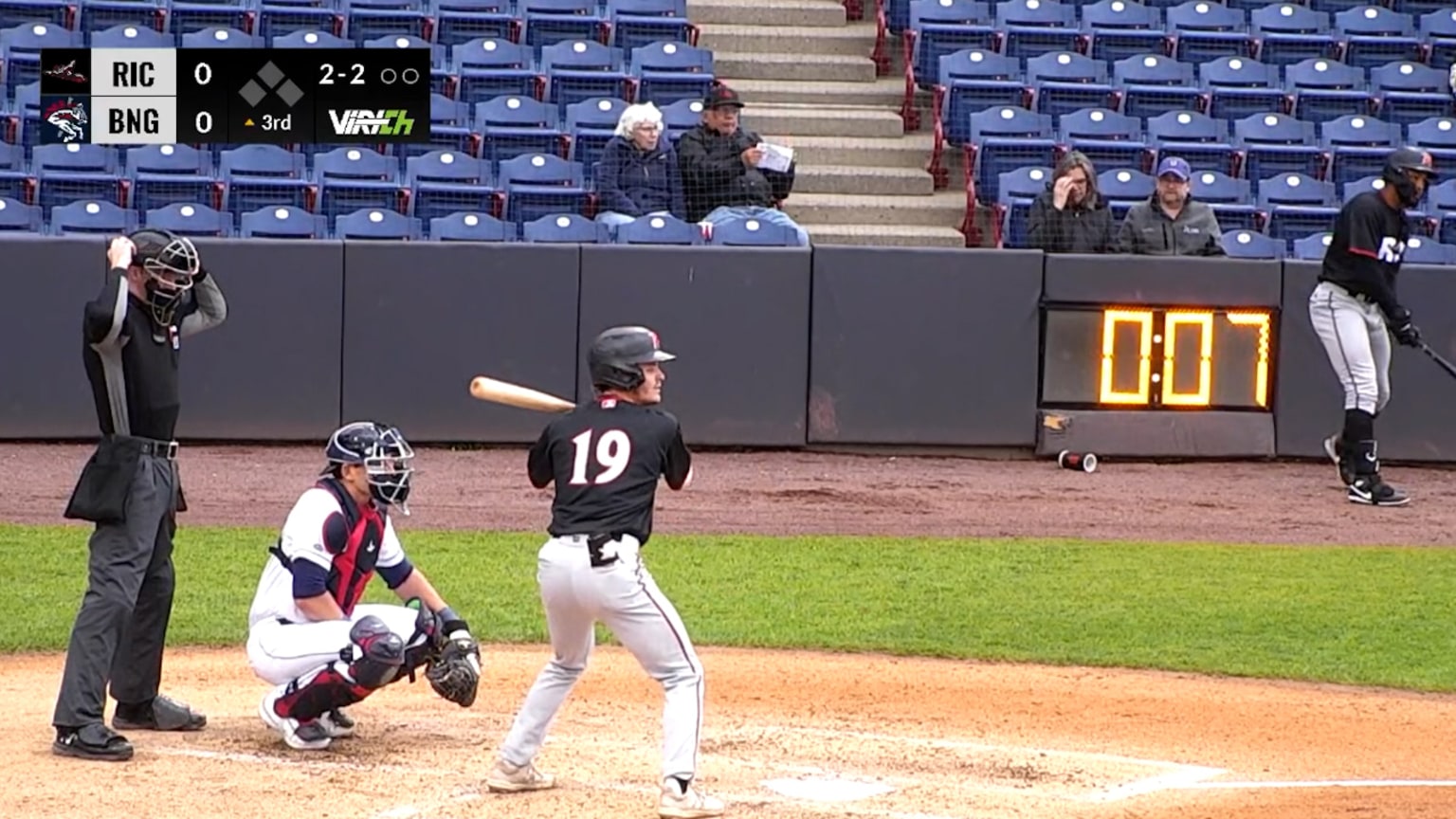 Cantrelle homers back to back | 05/25/2023 | Flying Squirrels