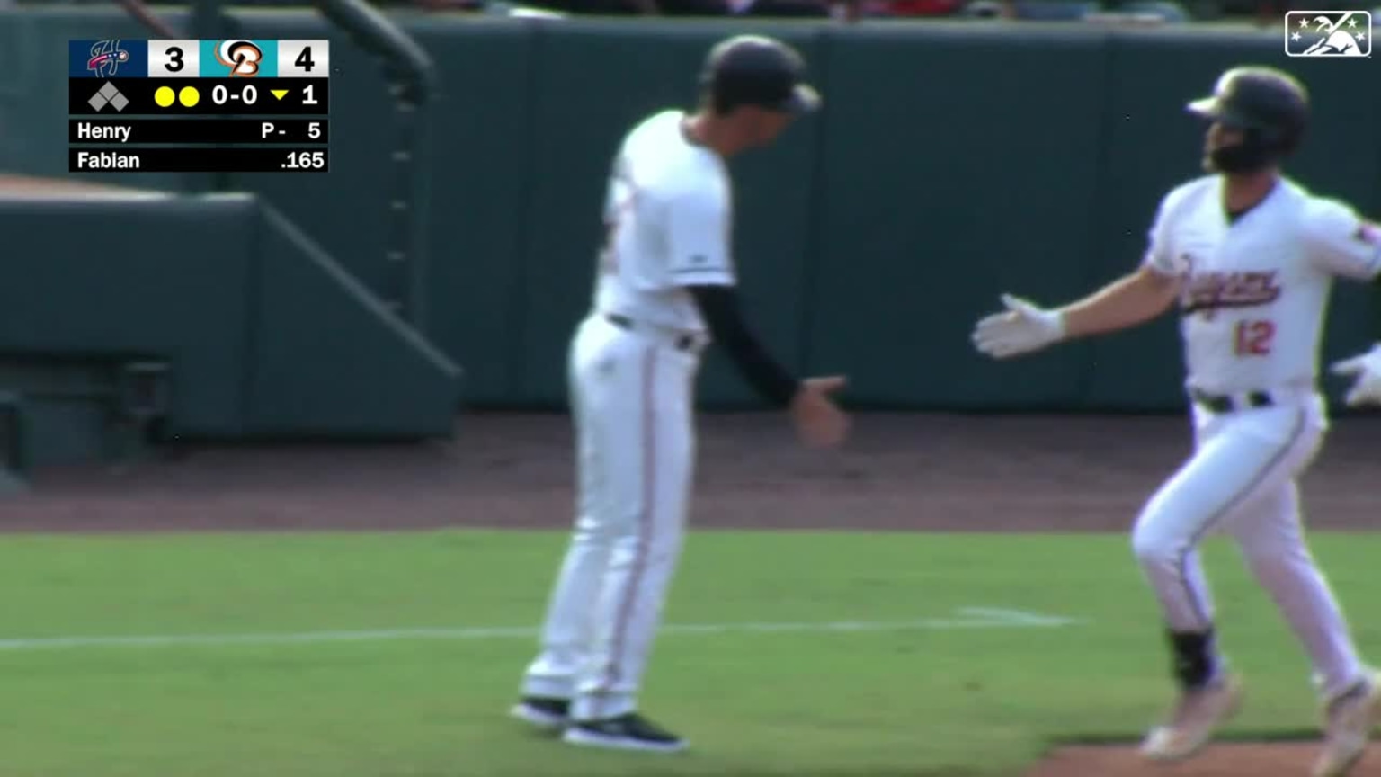 Jud Fabian's solo home run | 07/20/2023 | Baysox