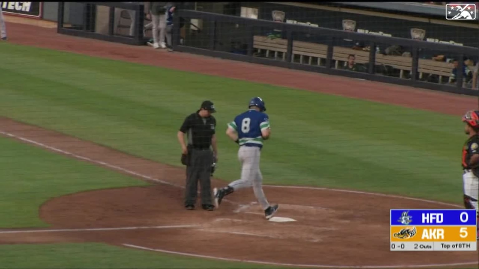Grant Lavigne's solo homer | 06/01/2023 | Yard Goats