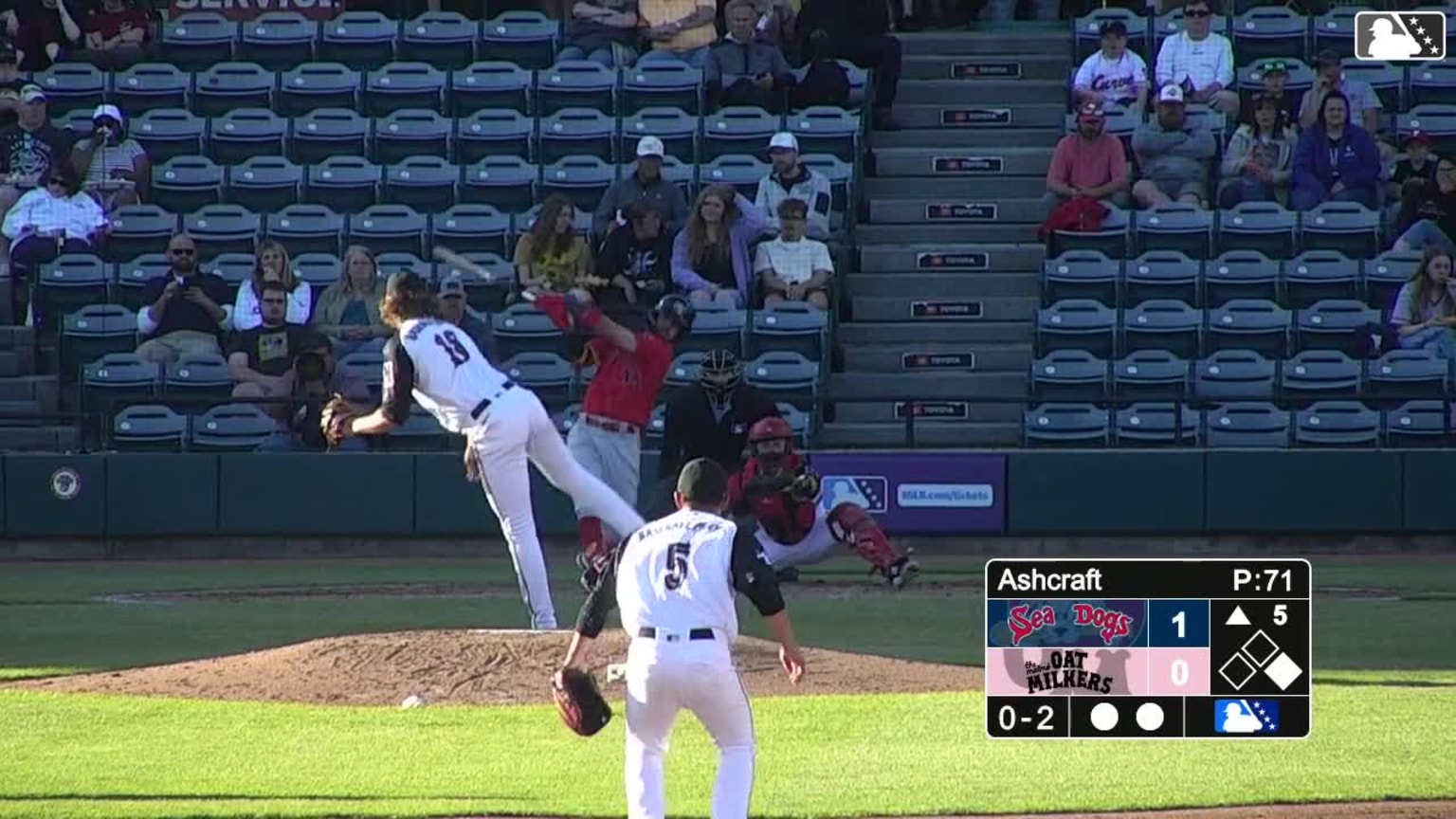 Braxton Ashcraft strikes out the side 05/31/2024 Curve
