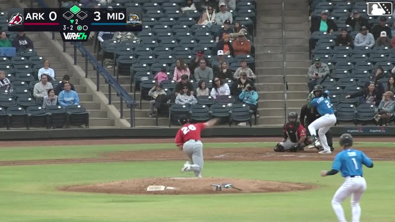 Joshua Kuroda-Grauer flies into a double play, left fielder Jared ...
