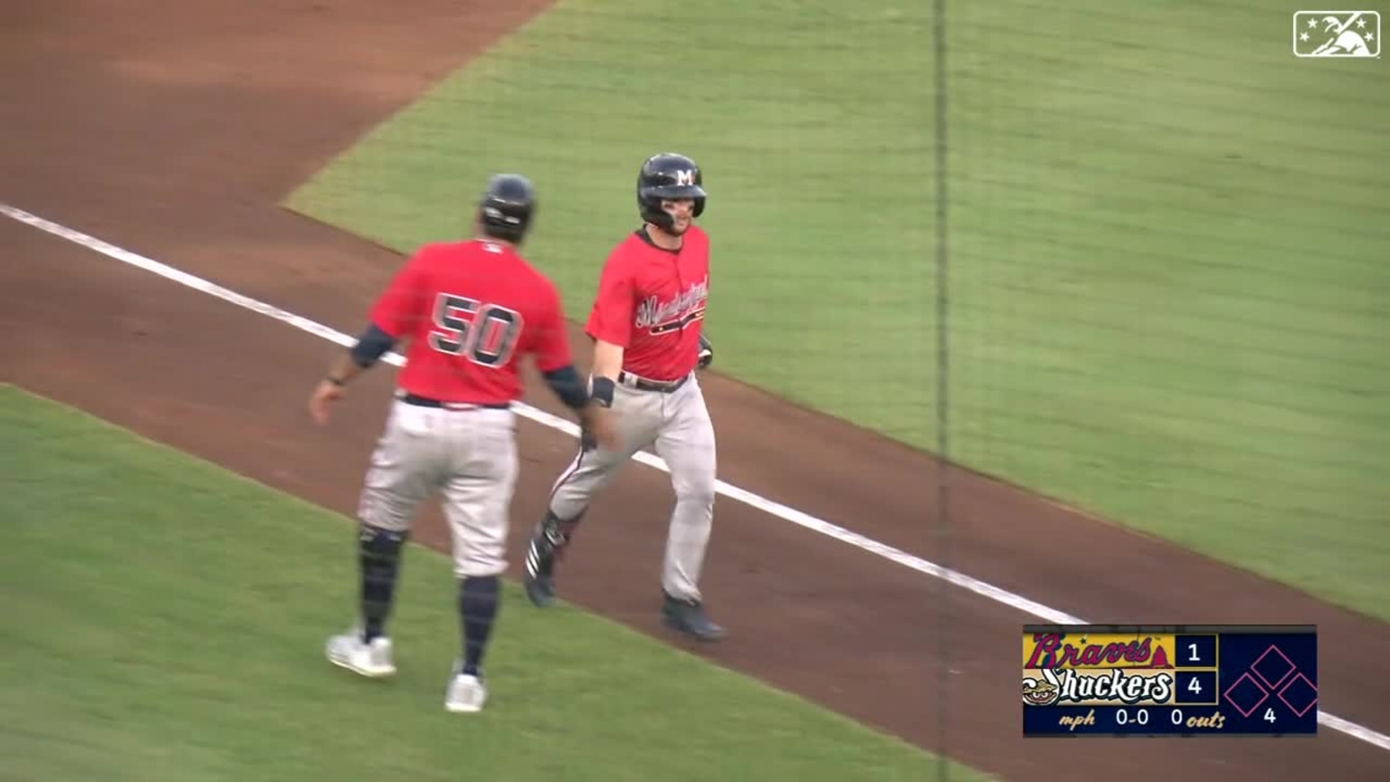 Luke Waddell's solo HR (4), 06/30/2023