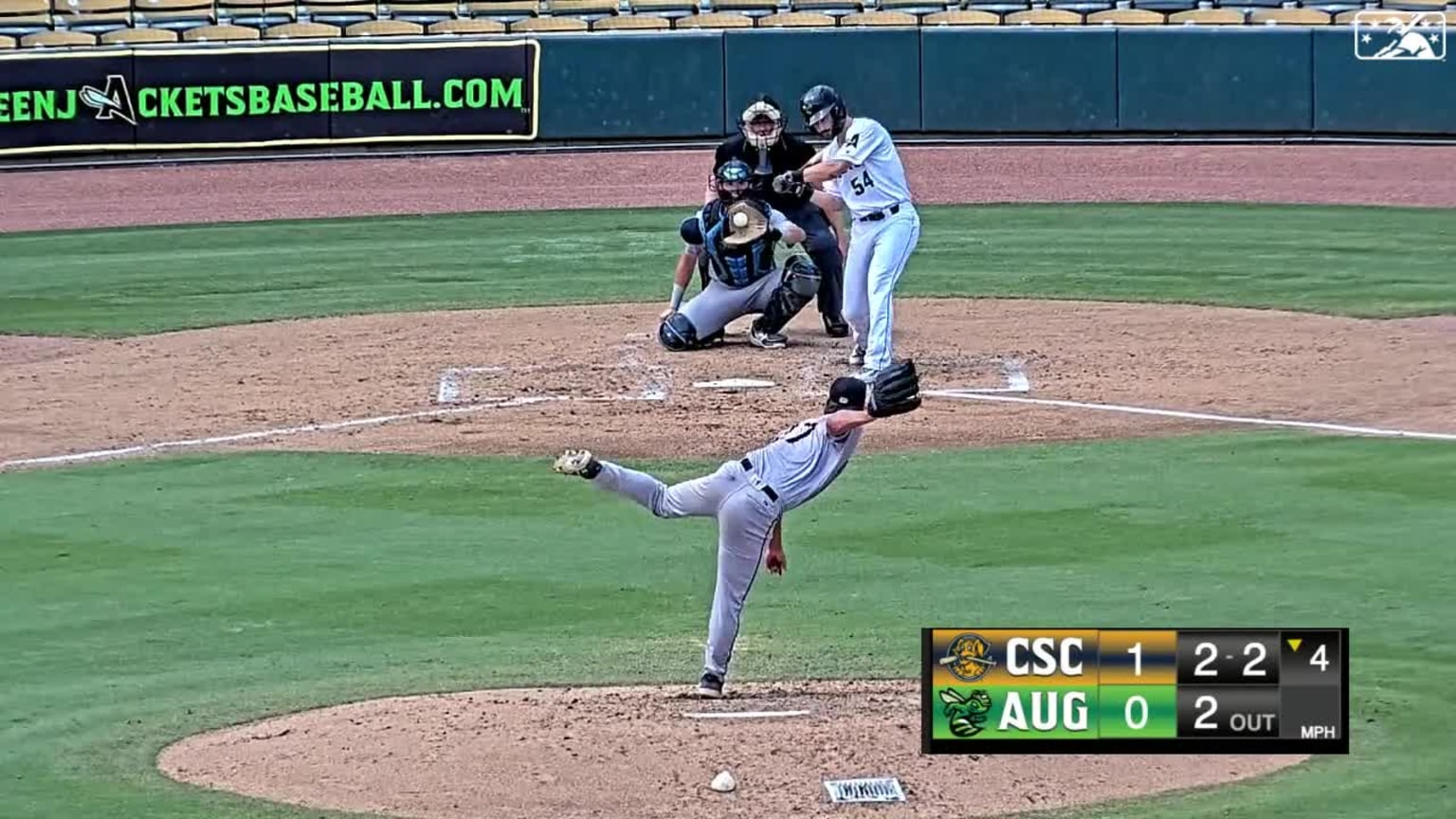 Ian Seymour's fifth strikeout 08/27/2023