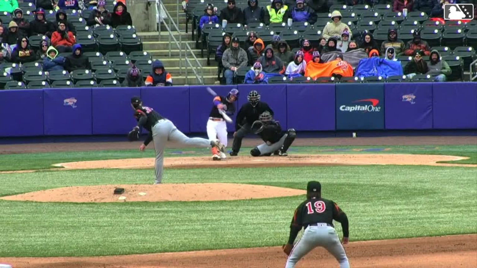 Drew Gilbert's first home run of 2024 03/29/2024 Mets