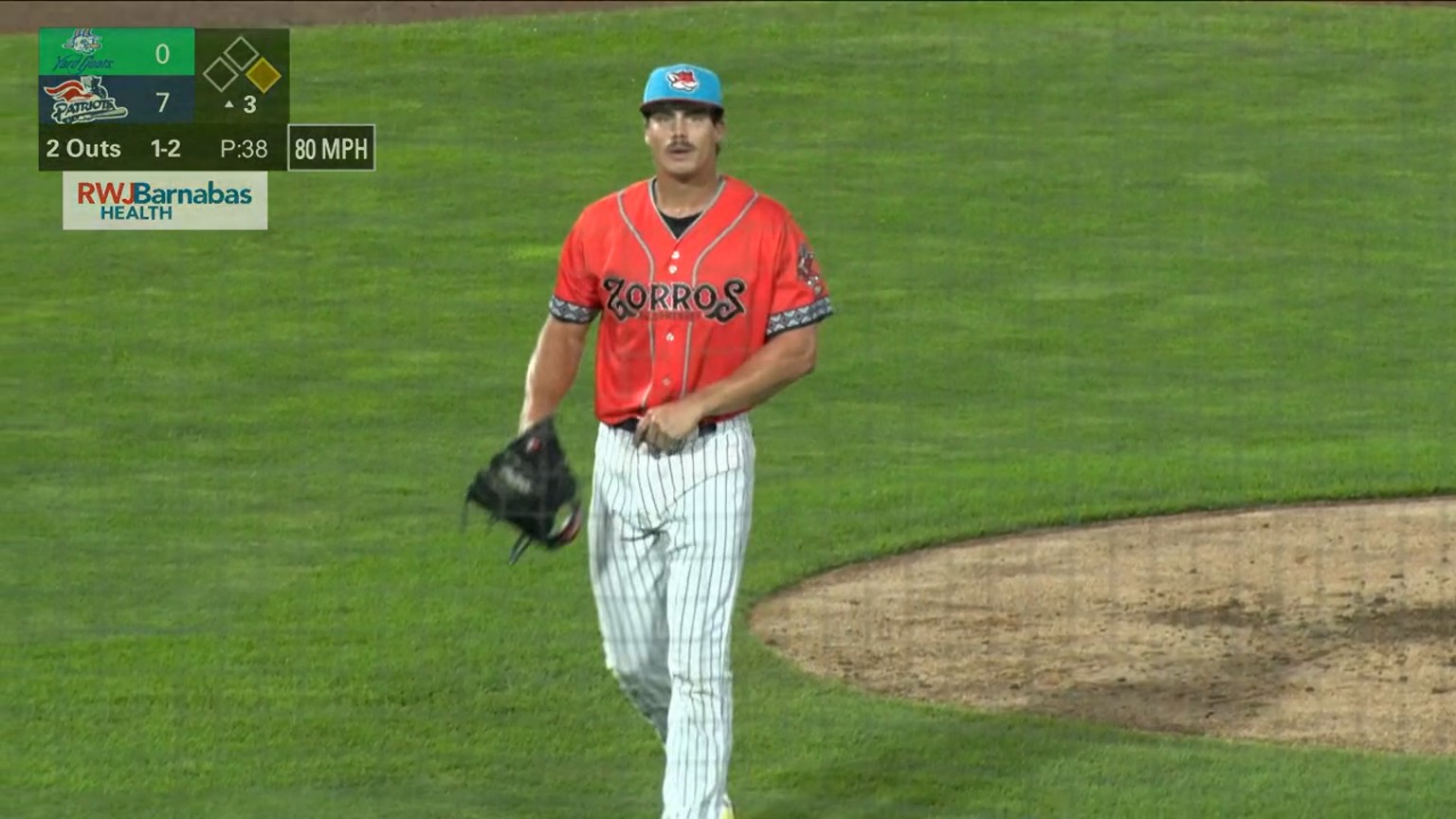 Drew Thorpe strikes out nine 08/26/2023