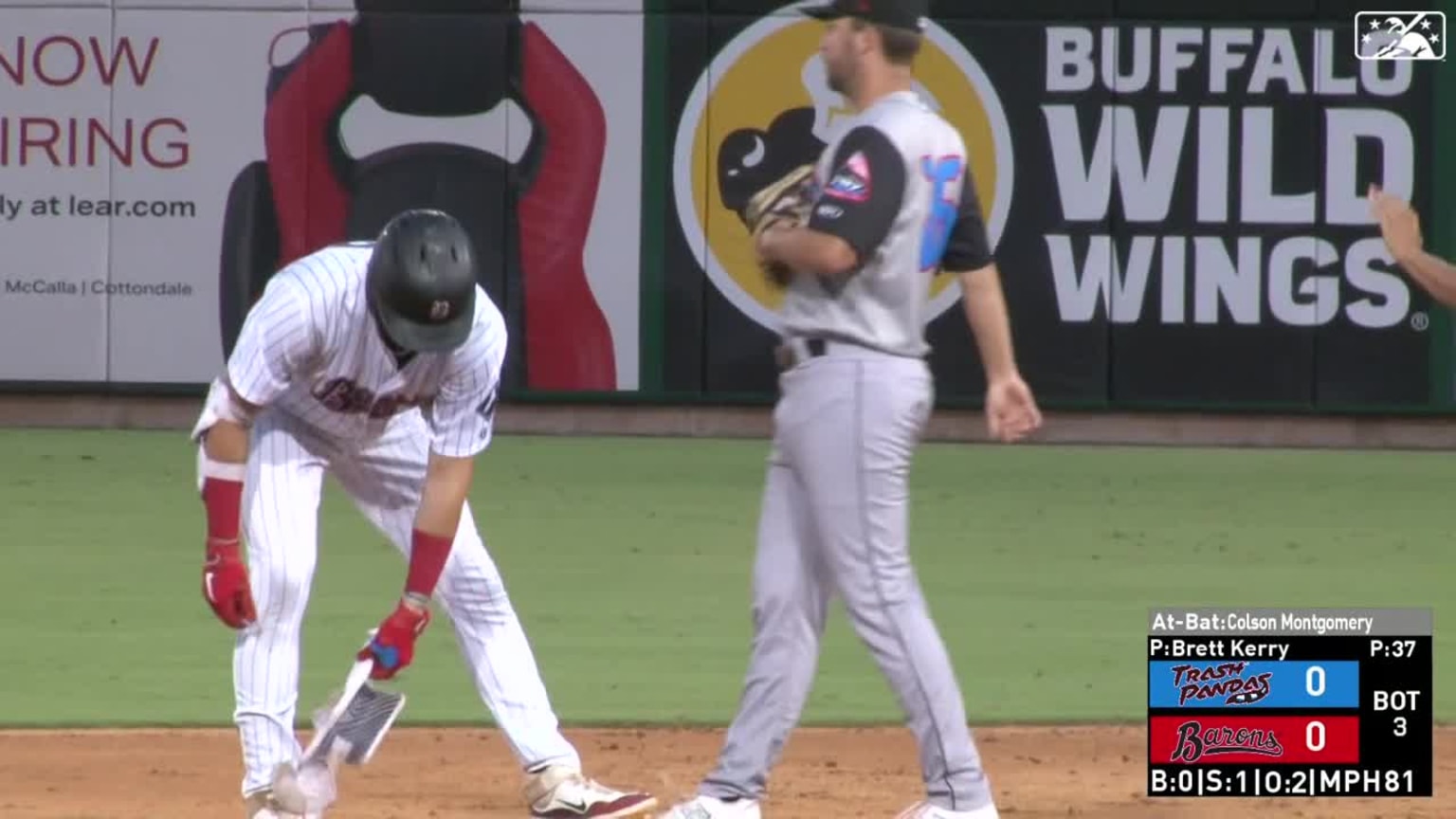 Colson Montgomery's double 08/02/2023 Barons