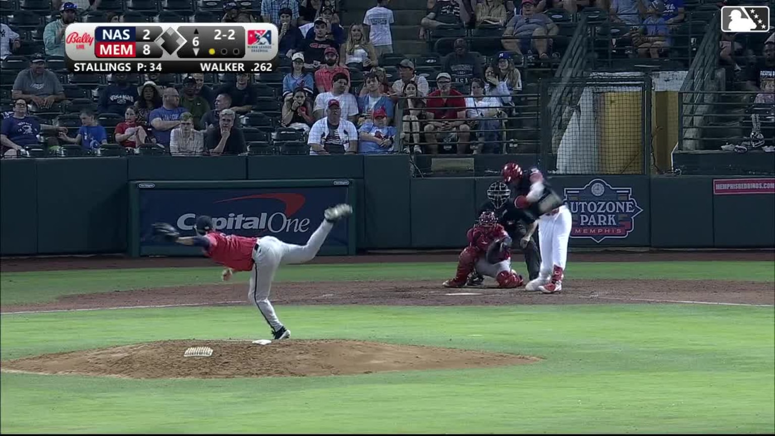 Jordan Walker's first homer of the season 06/02/2024 Redbirds