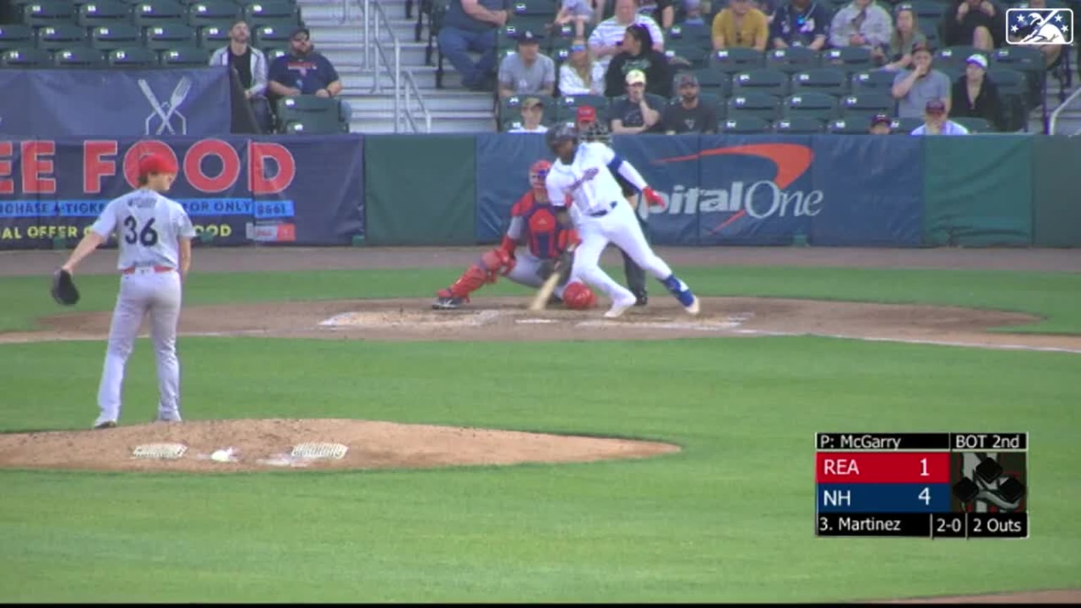 Nick Podkul's great leaping snag | 05/30/2023 | Fightin Phils