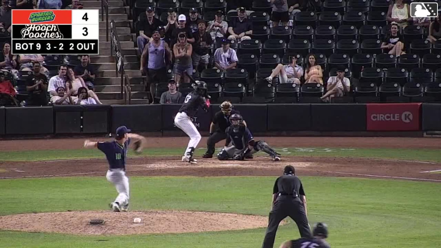 T.J. McCants walks. Kaleb Freeman scores. Boston Smith to 3rd. Alex Ungar to 2nd.