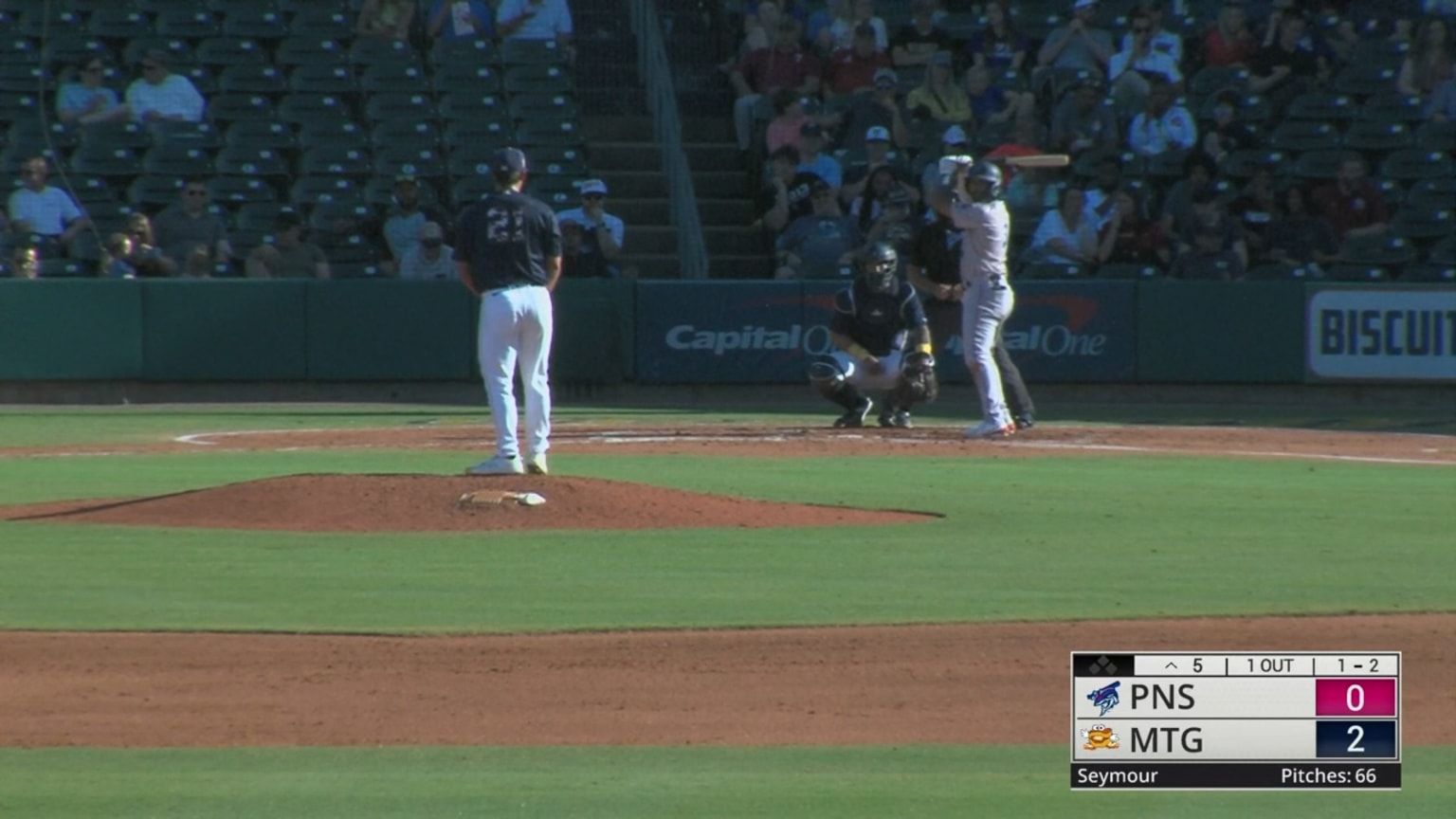 Ian Seymour's eighth strikeout 04/13/2024