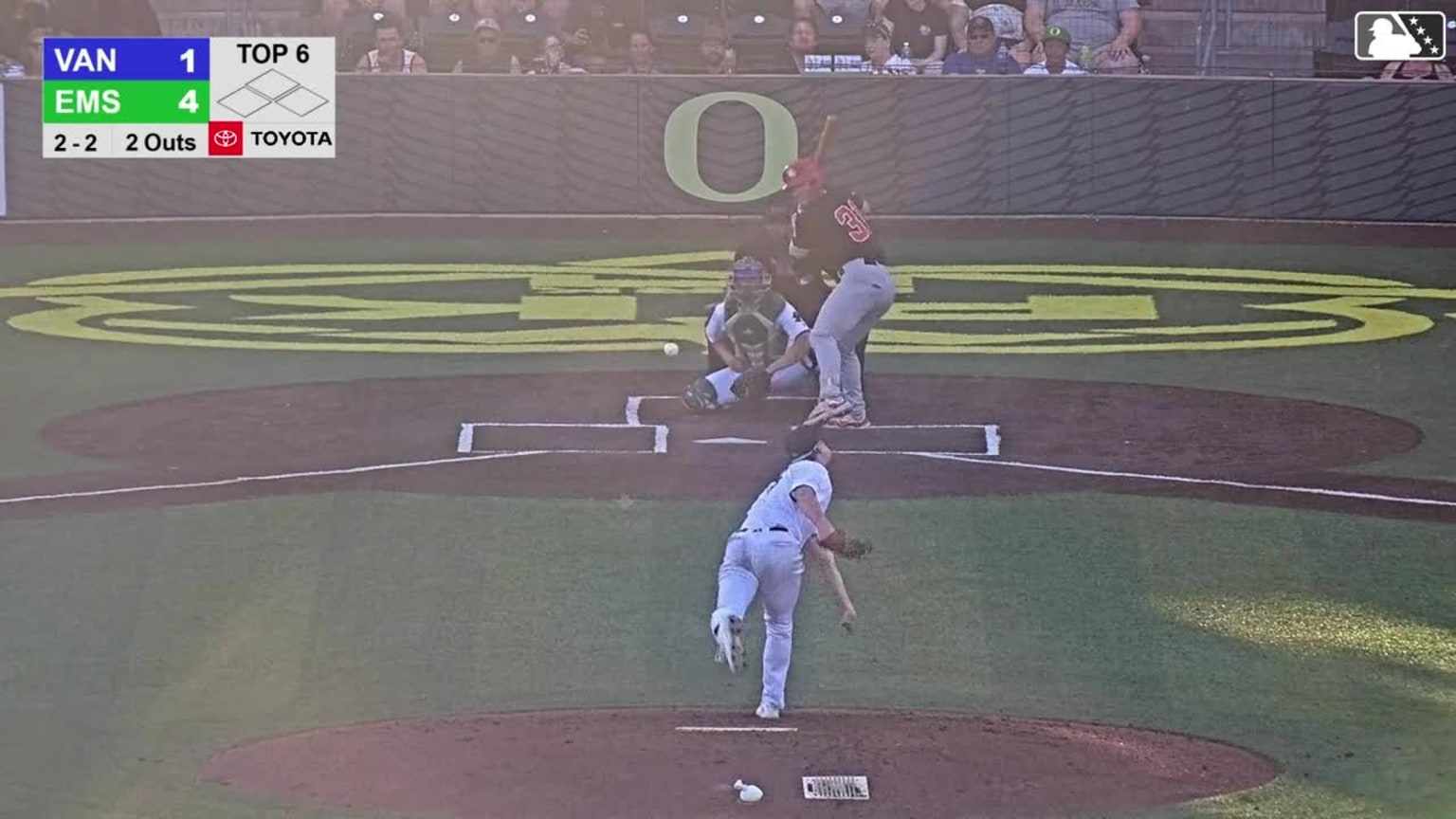 Joe Whitman's seventh strikeout | 07/13/2024 | Emeralds