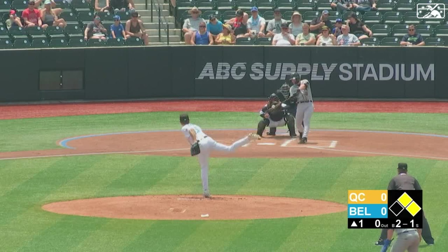 Cayden Wallace's RBI double 06/18/2023 River Bandits