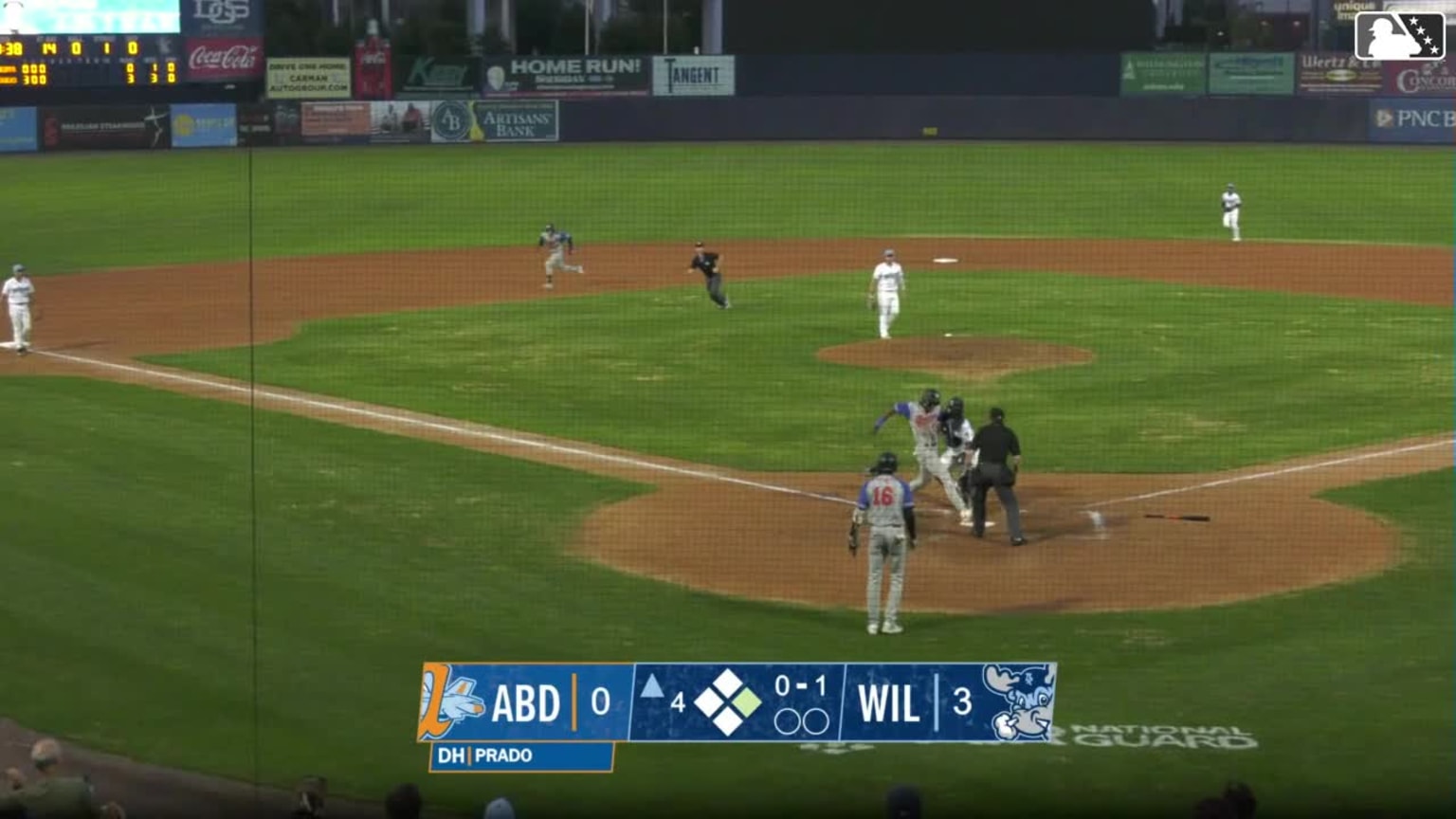 Mikey Tepper's heads-up sliding play | 08/29/2024 | Blue Rocks