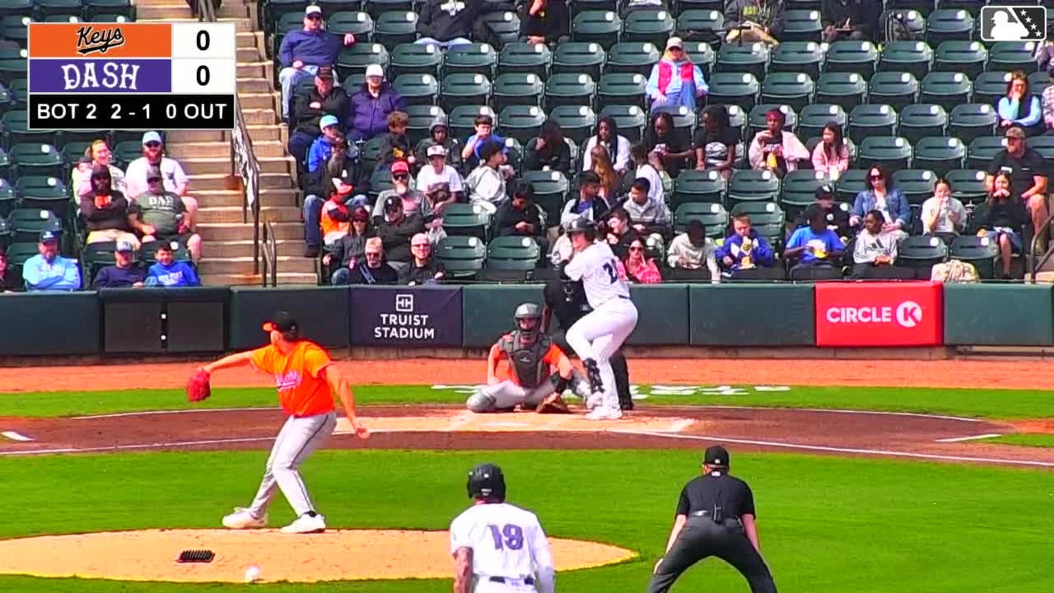 Boston Bateman In play, run(s) to Alec Makarewicz | 04/07/2026 | Dash