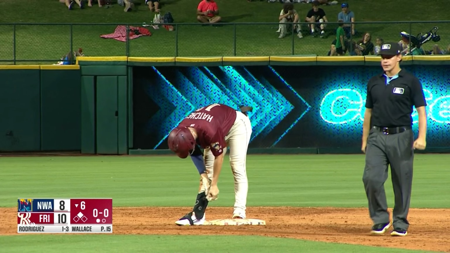 Josh Hatcher's four-hit, two-steal game | 07/13/2024 | RoughRiders