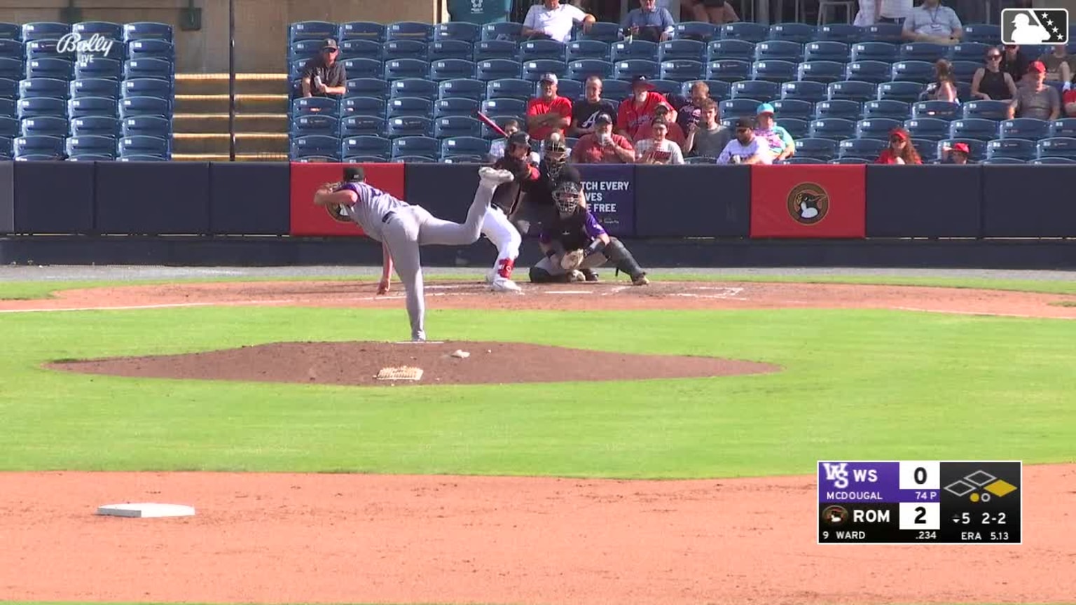 Tanner McDougal's ninth strikeout 06/07/2024 Dash