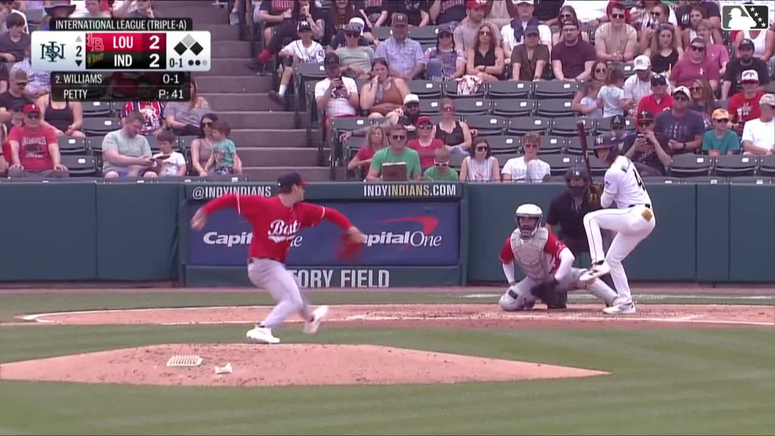 Alika Williams homers (1) on a fly ball to center field. Nick Cimillo ...