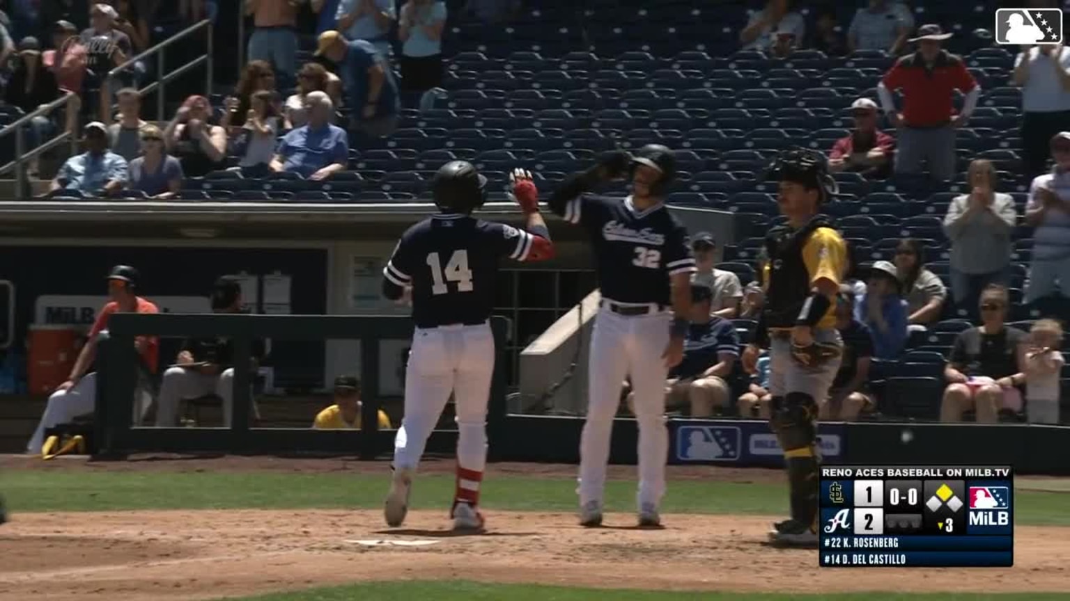 Adrian Del Castillo's two-run homer | 05/30/2024 | Aces