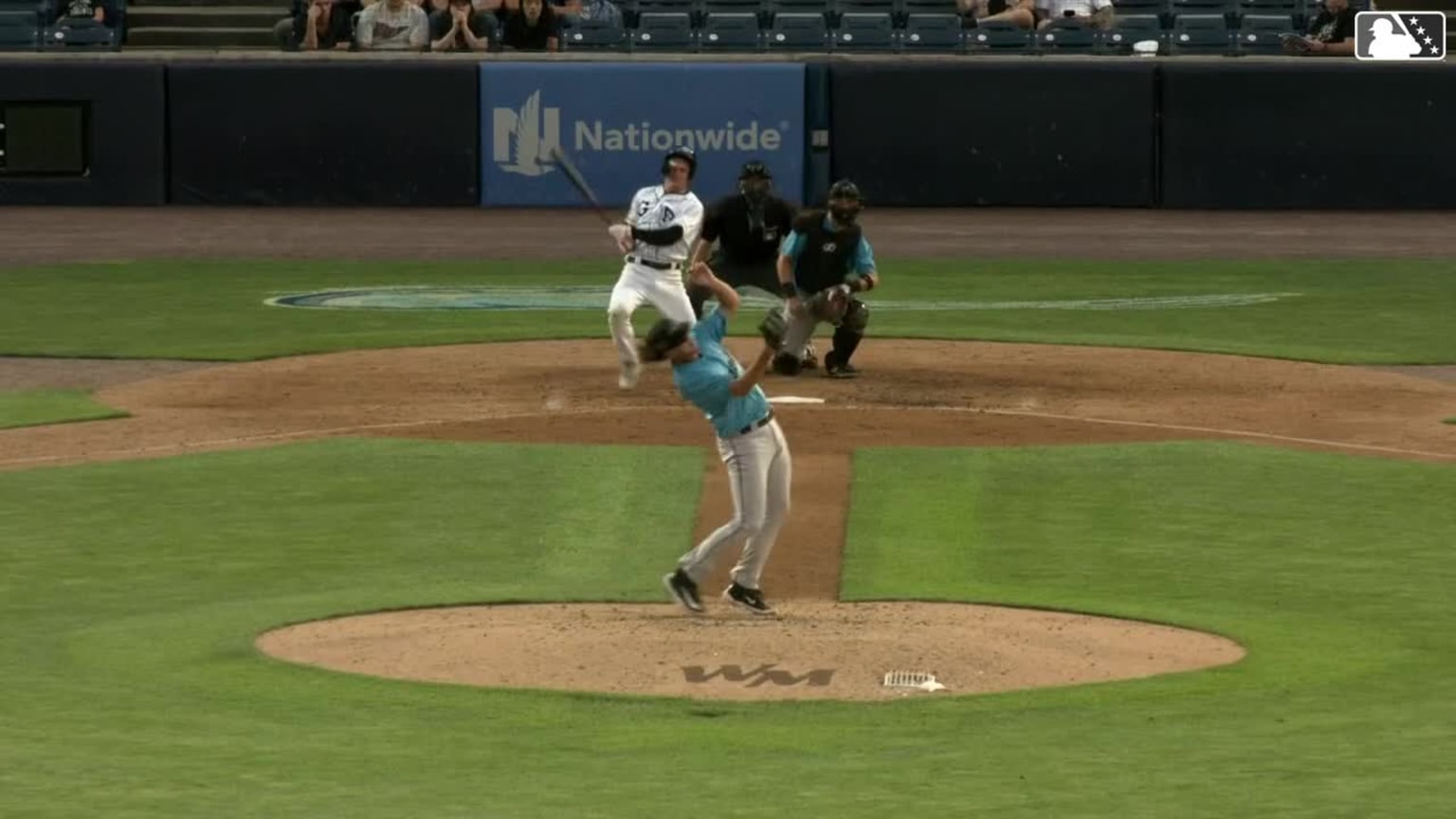 Marlins prospect Justin Storm's incredible snag | 08/09/2024 | MiLB.com