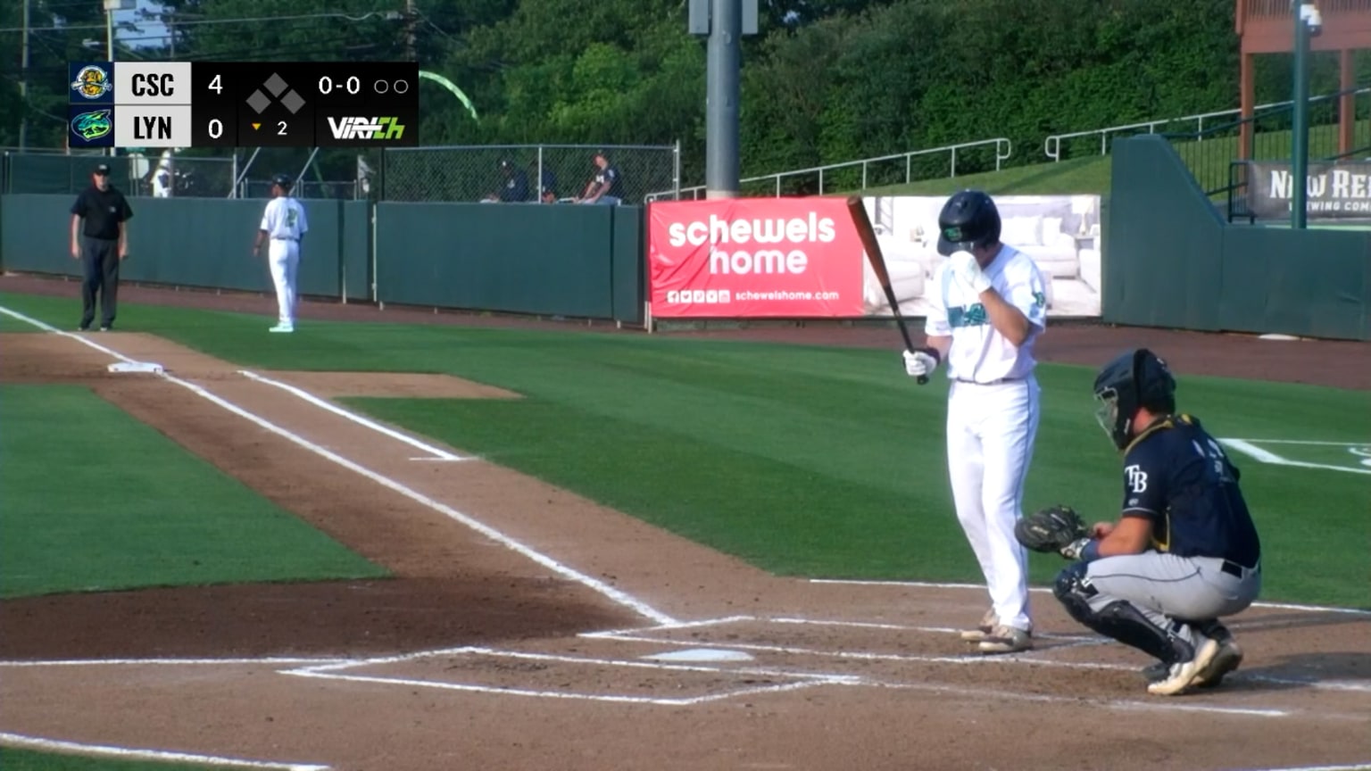 Pres Cavenaugh's two home run day 06/17/2023 Hillcats