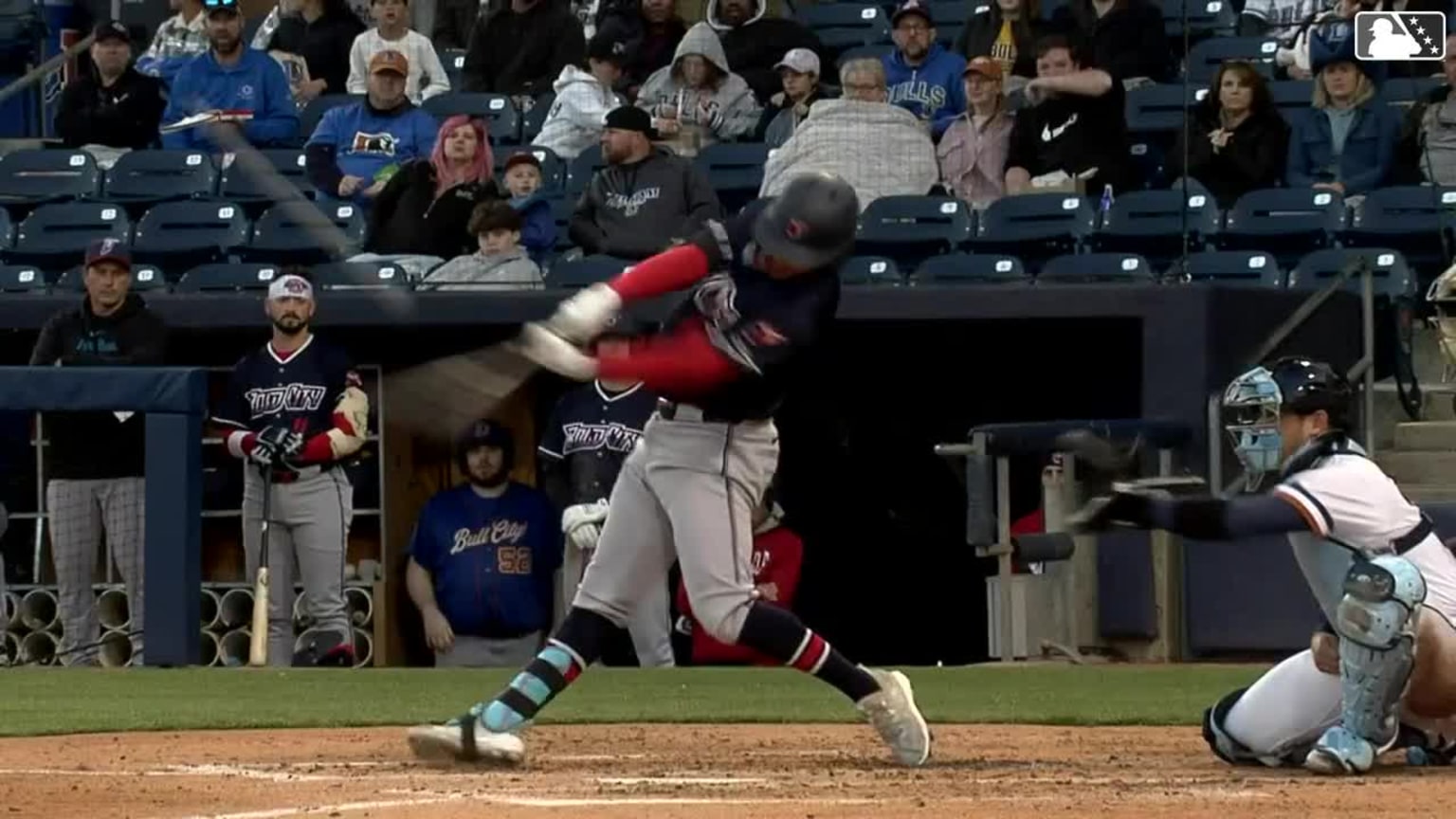 Tristan Gray's two-run homer | 04/07/2024 | MiLB.com