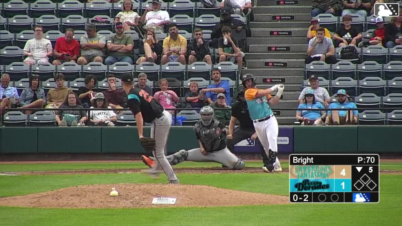 Trace Bright records his seventh K 08/17/2024 Baysox