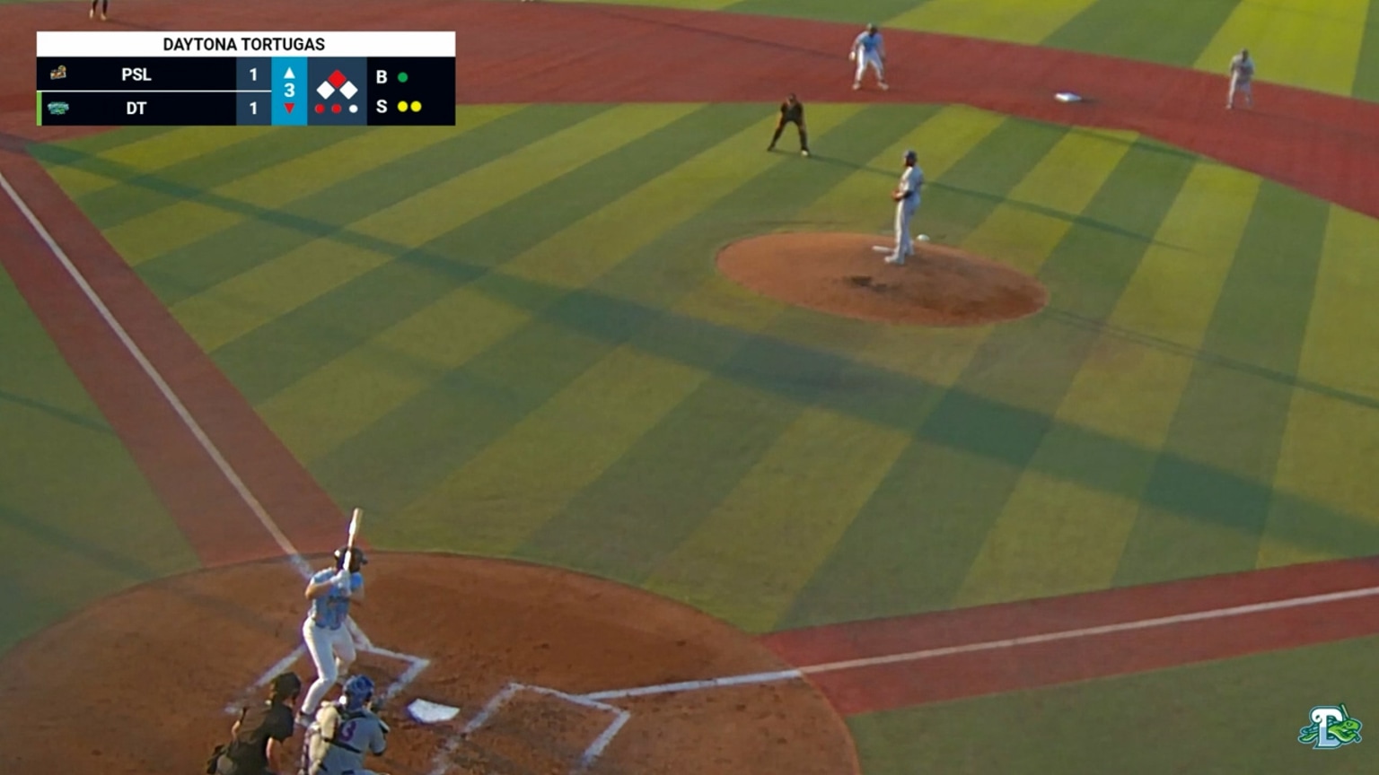Sammy Stafura steals three bases 08/17/2024 Tortugas