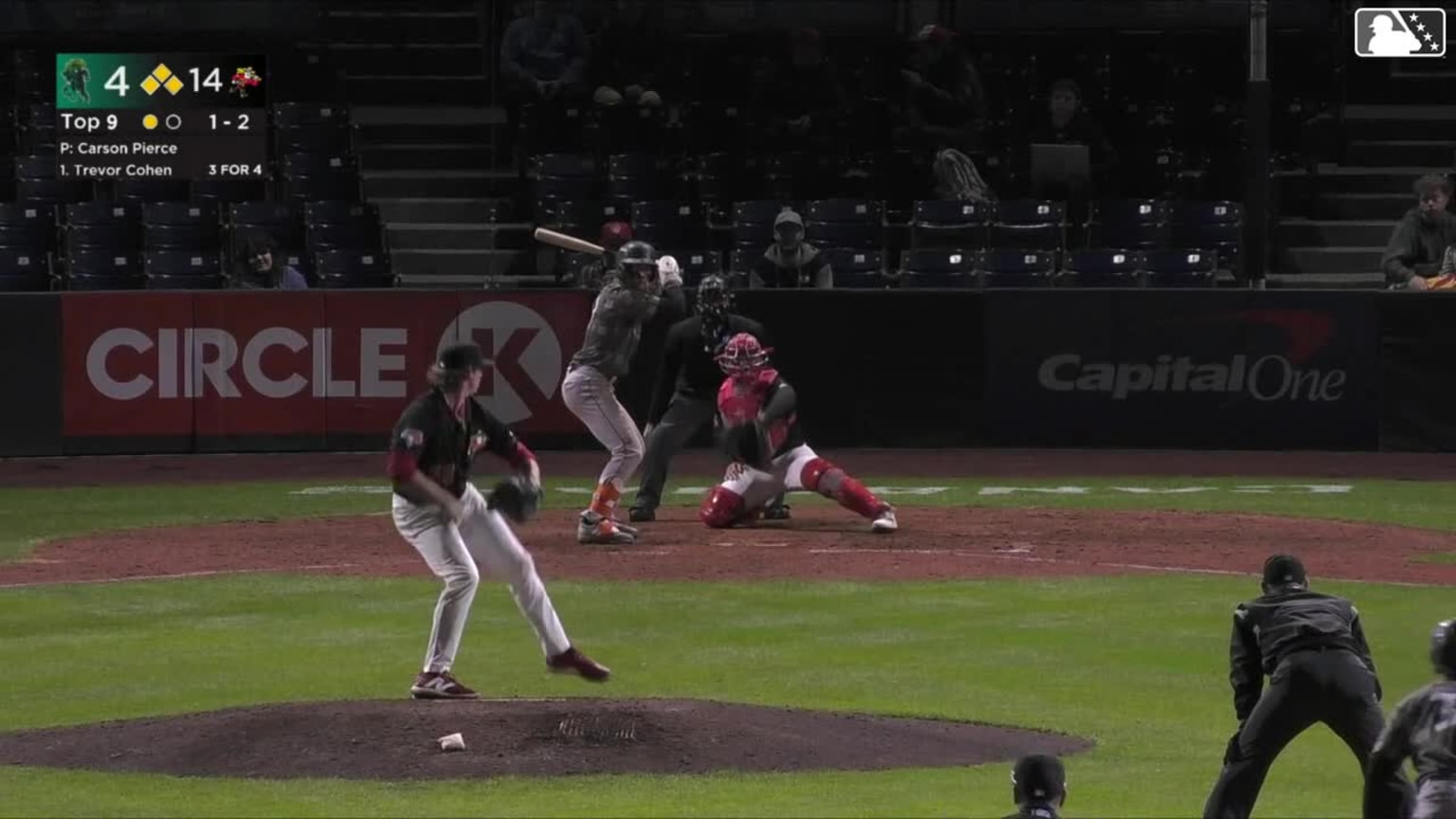 Carson Pierce Ball to Trevor Cohen | 04/10/2026 | Emeralds