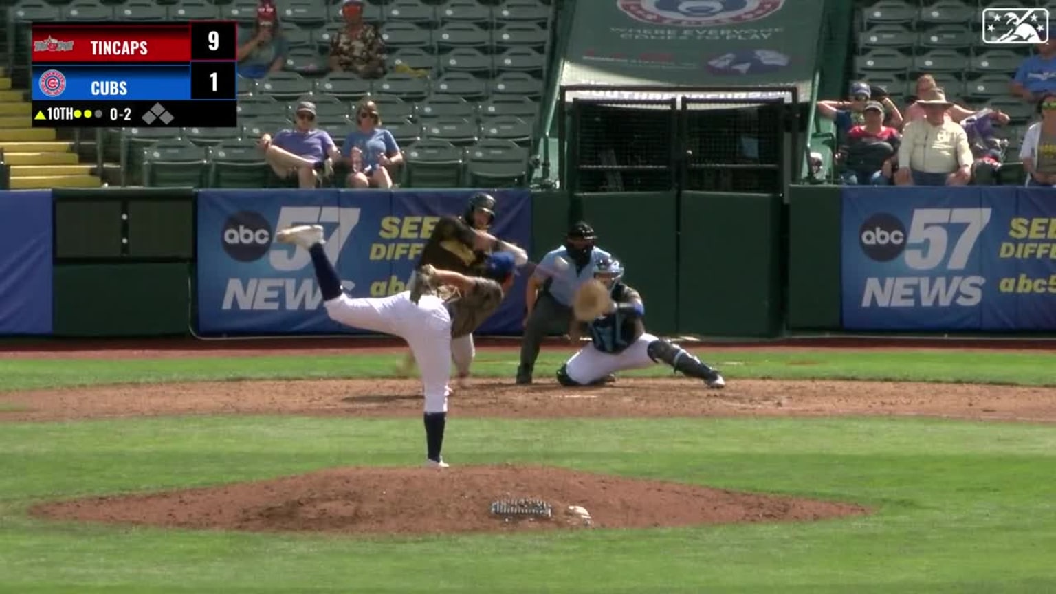 Nathan Martorella's 12th homerun 06/25/2023 TinCaps