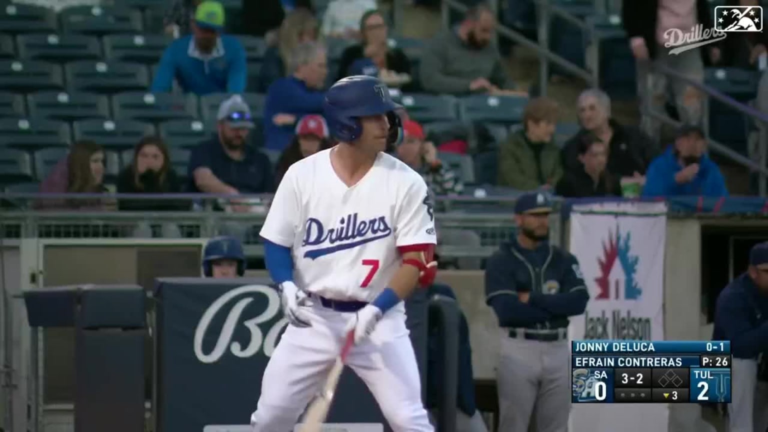 Jonny DeLuca's 1st homer of 2023 | 04/07/2023 | MiLB.com