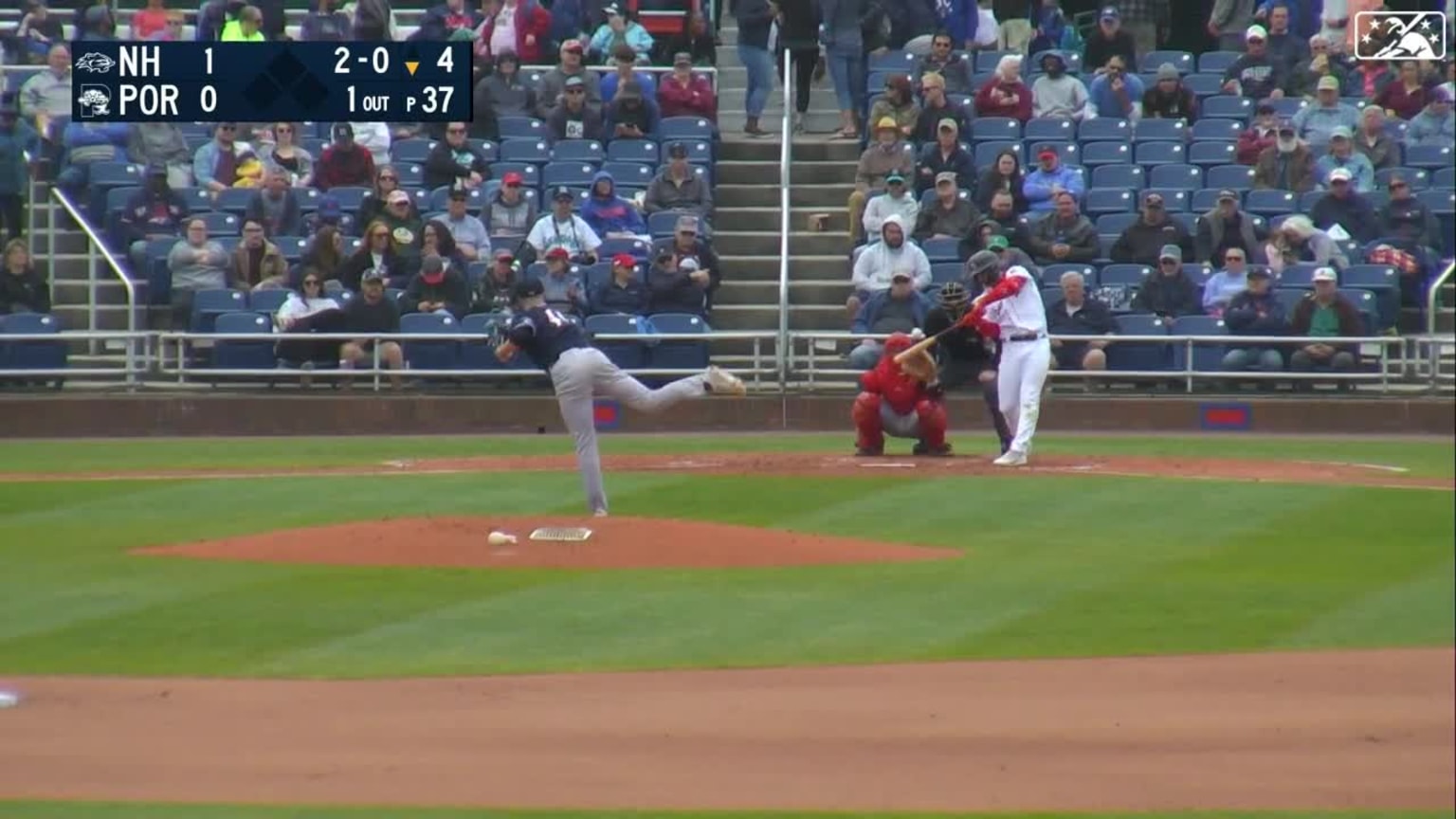 Nick Yorke's 6th home run | 05/25/2023 | Sea Dogs