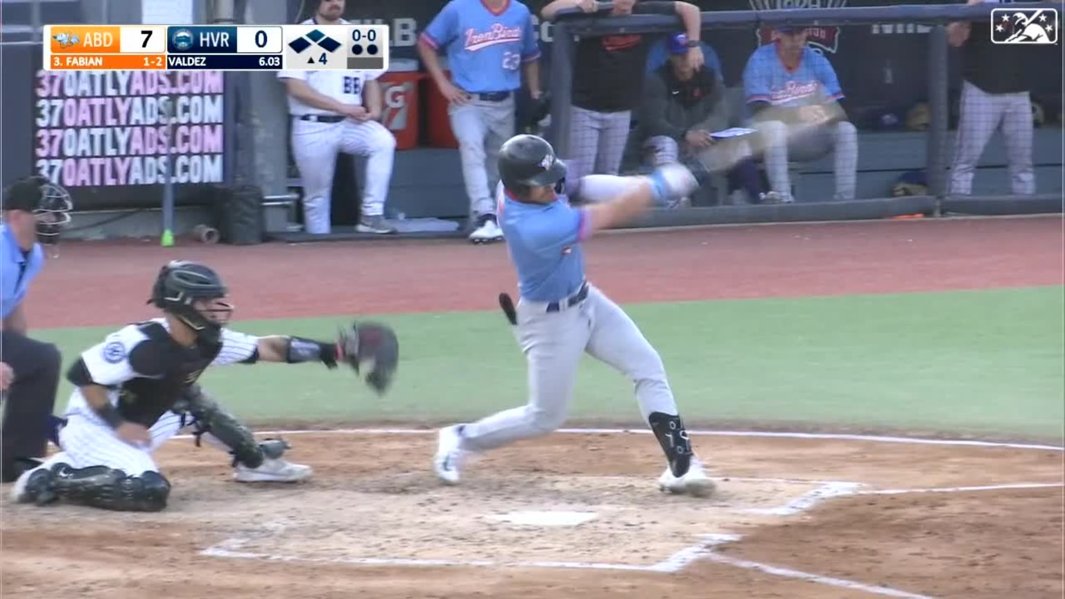 Jud Fabian's grand slam | 05/30/2023 | IronBirds