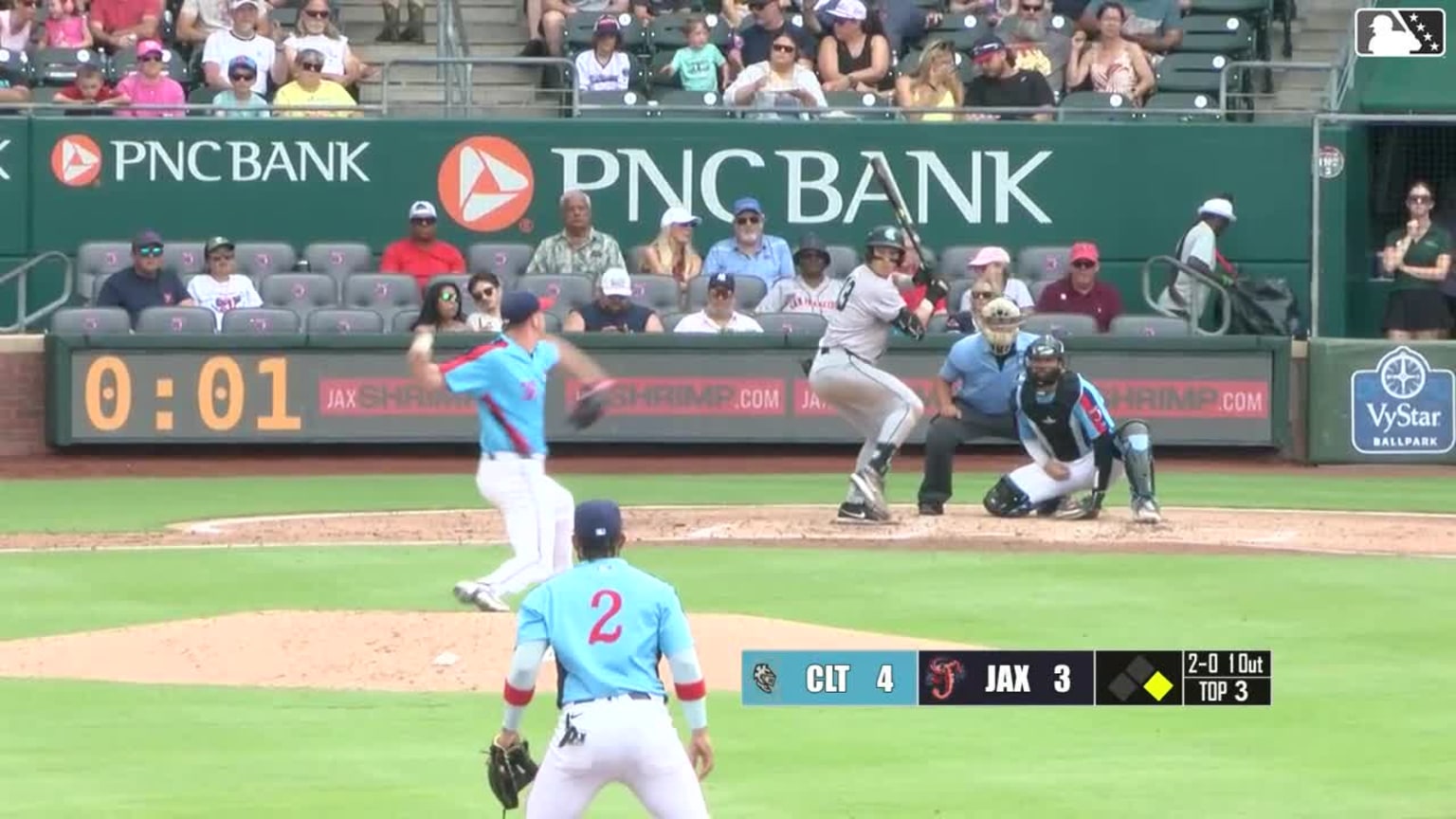 Drew Romo homers (4) on a fly ball to right center field. Oliver Dunn ...