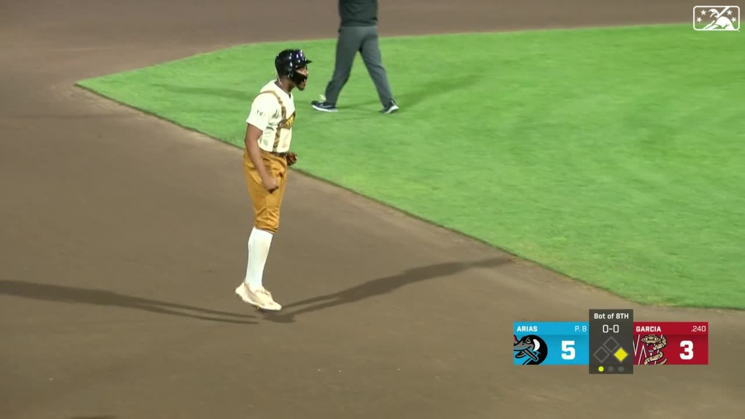 Garcia clubs two homers 09/10/2022 Timber Rattlers