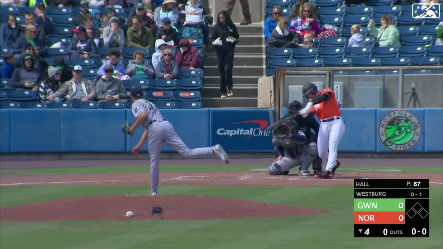 Jordan Westburg's solo home run | 04/09/2023 | Trash Pandas