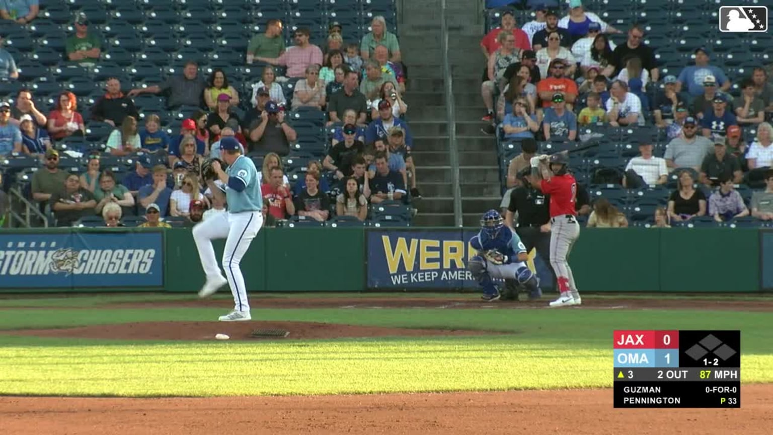 Walter Pennington's sixth strikeout of the game | 05/12/2024 | Storm