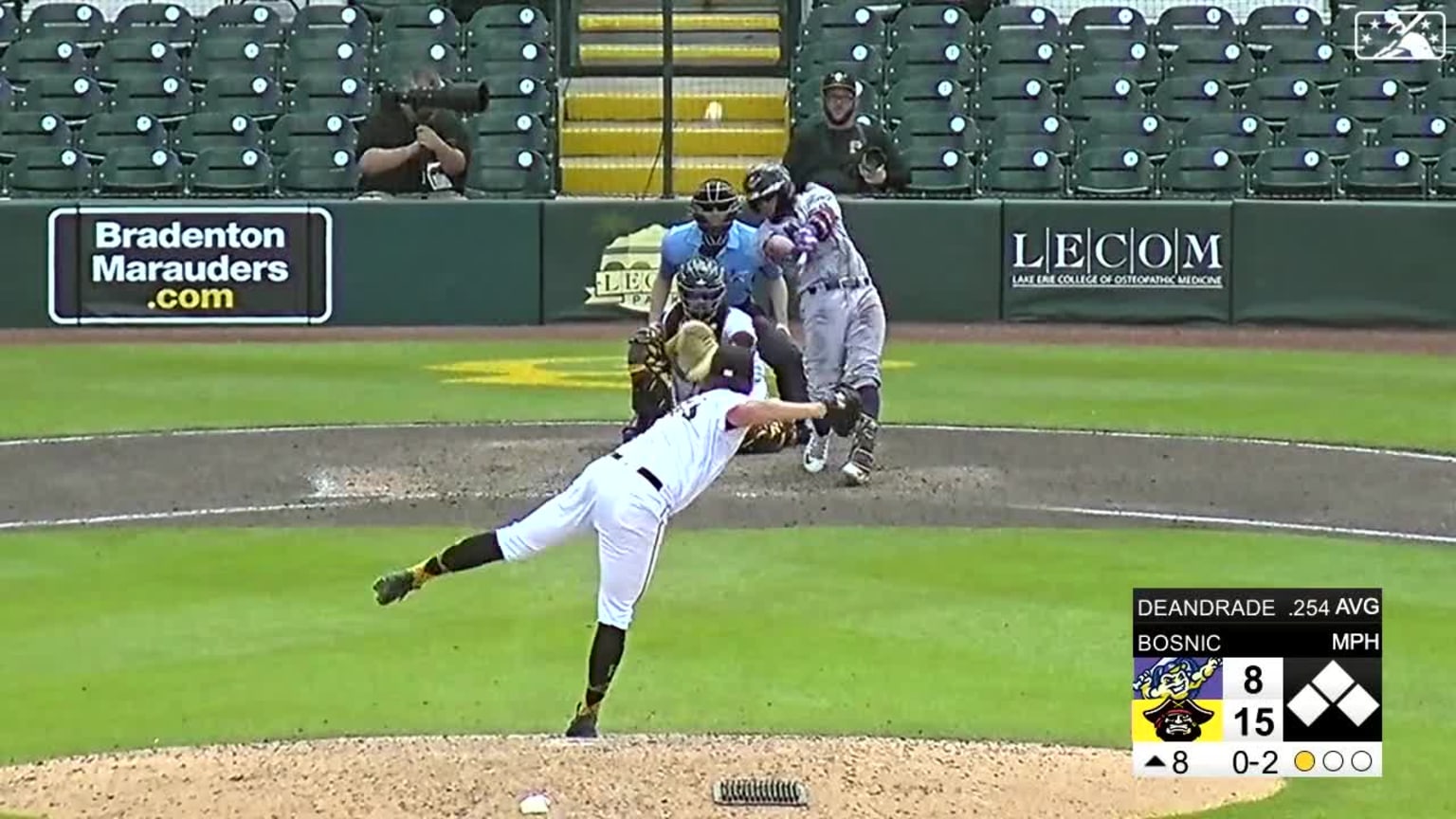 Danny De Andrade's home run 06/14/2023 Mighty Mussels