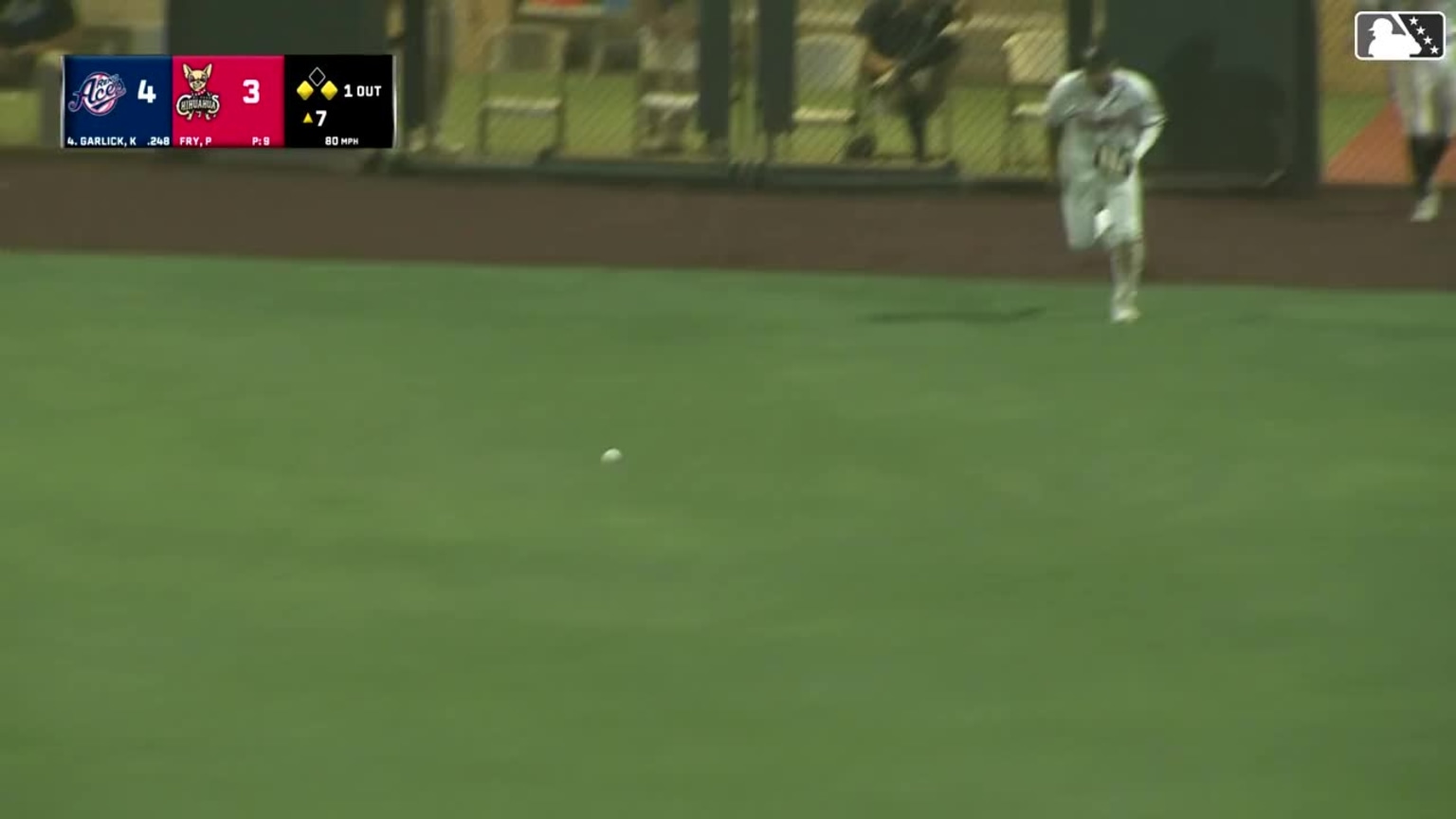 Kyle Garlick's two-run triple | 08/14/2024 | Aces