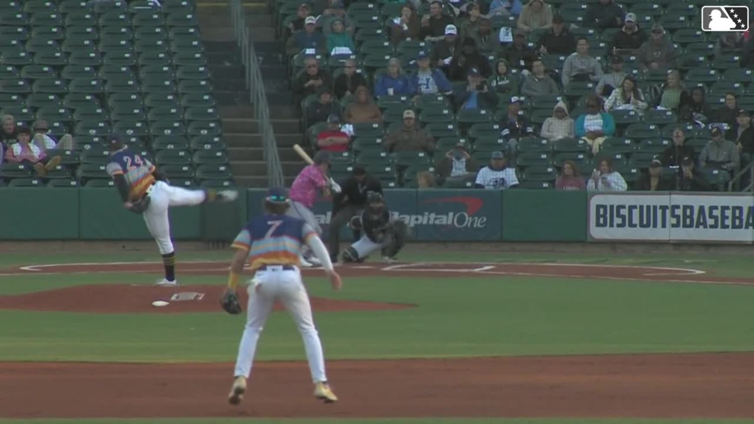 Cole Wilcox strikes out five | 04/12/2024 | Biscuits