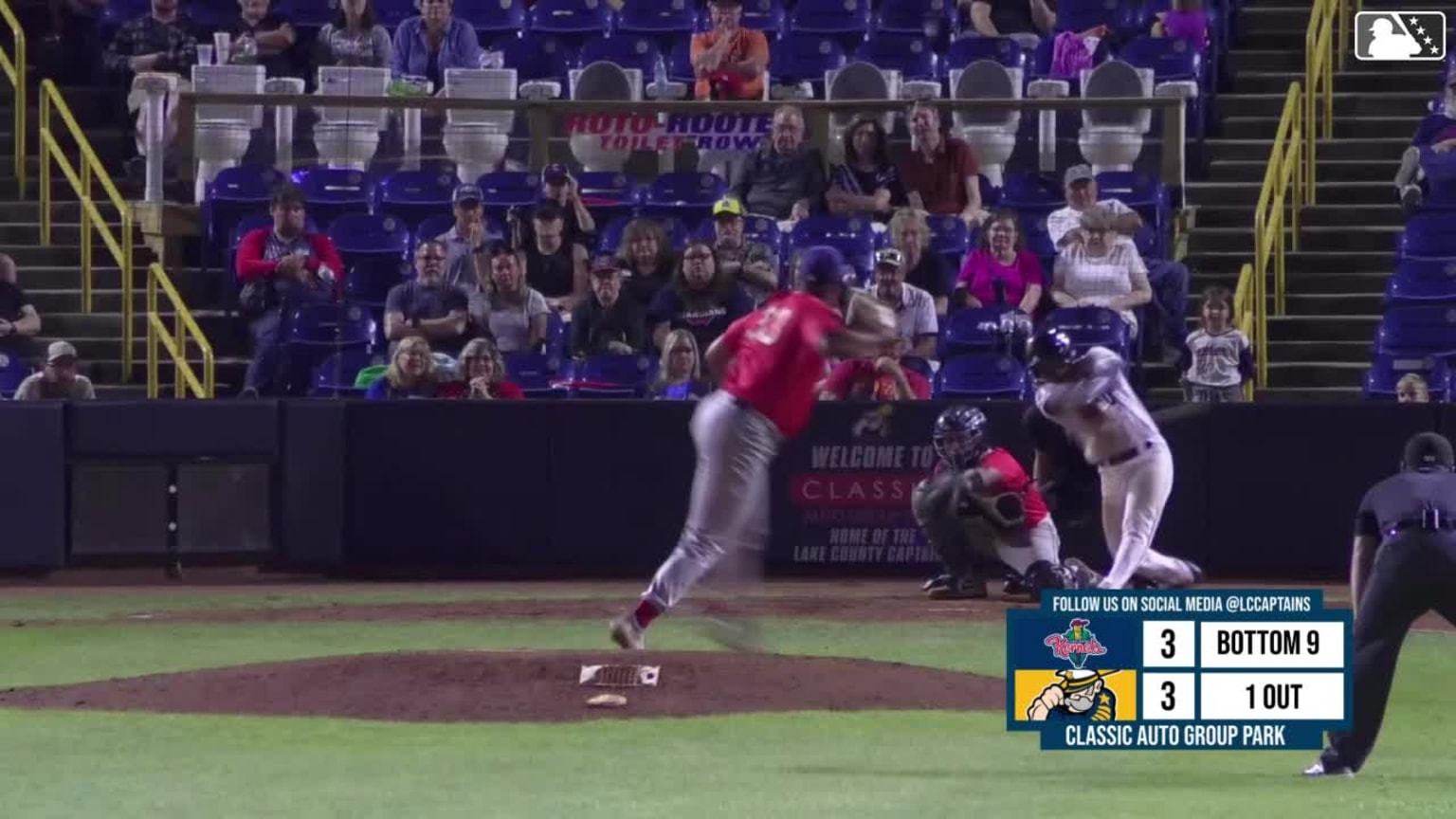 Kevin Rivas delivers a walk-off RBI single | 09/01/2024 | Captains