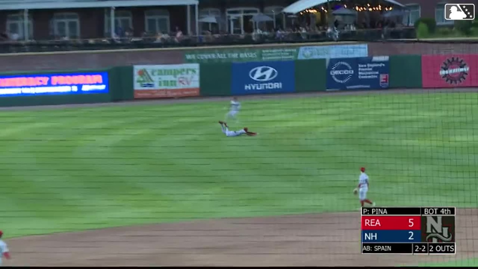 Carlos De La Cruz's diving catch 06/22/2024 Fightin Phils
