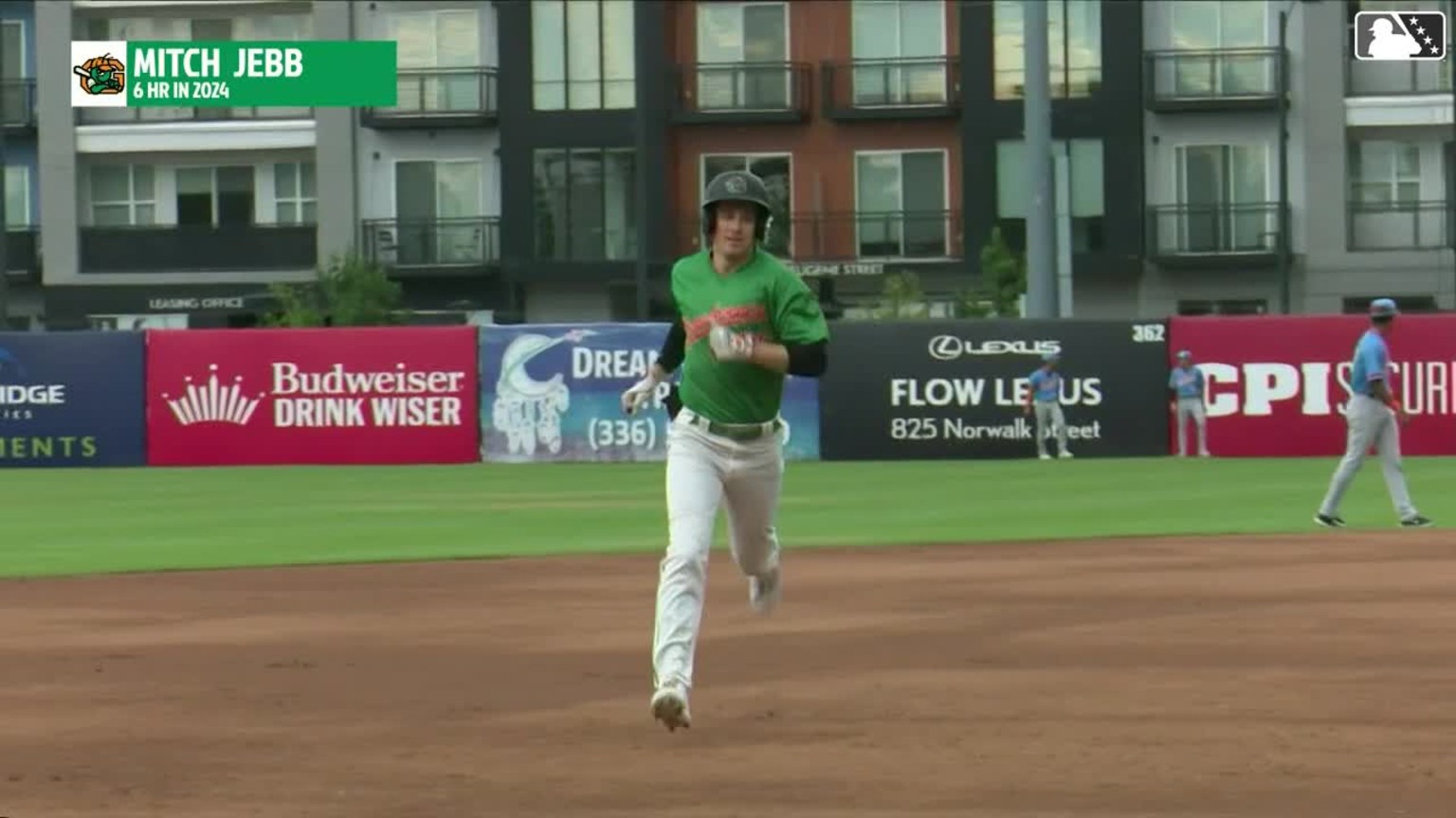 Mitch Jebb slugs his sixth homer of the season | 07/06/2024 | Grasshoppers