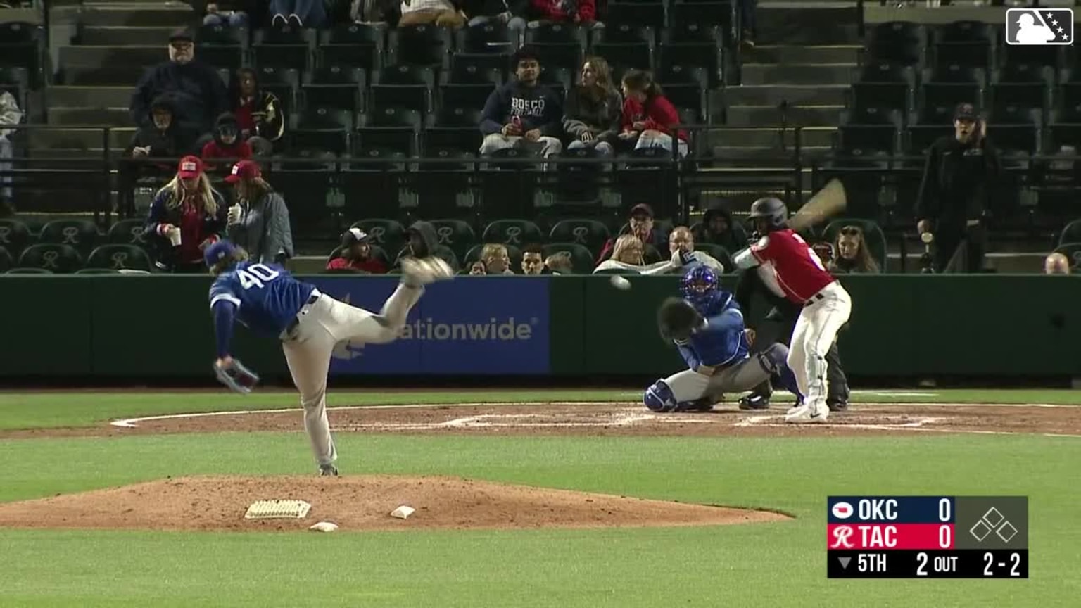 Landon Knack registers his sixth K over five frames | 03/30/2024 | Comets