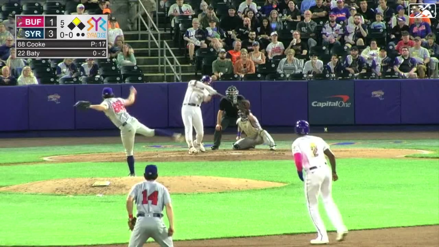 Otto throws out the first pitch, 08/18/2023