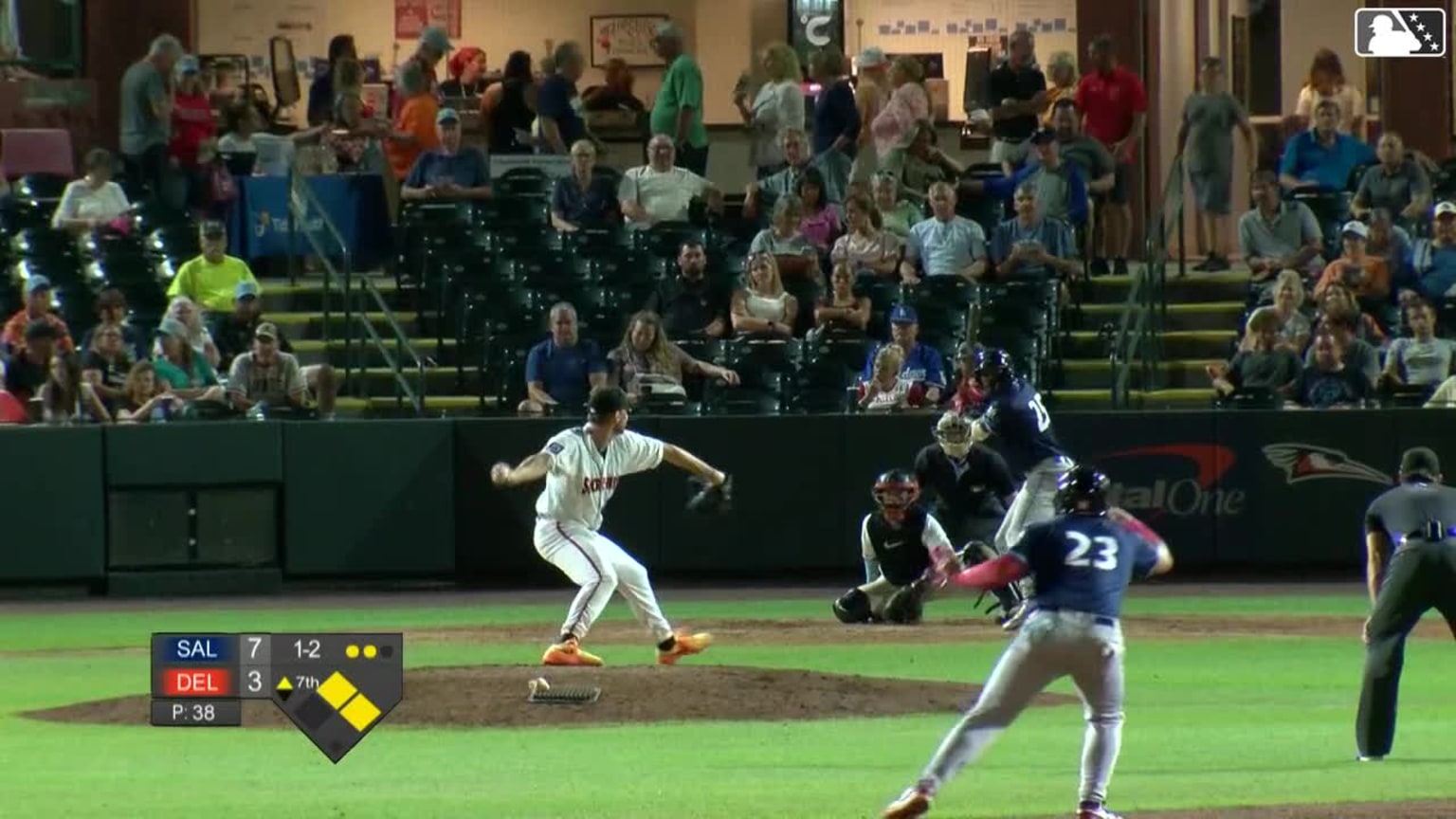 Andrews Opata homers (9) on a fly ball to left center field. Franklin ...