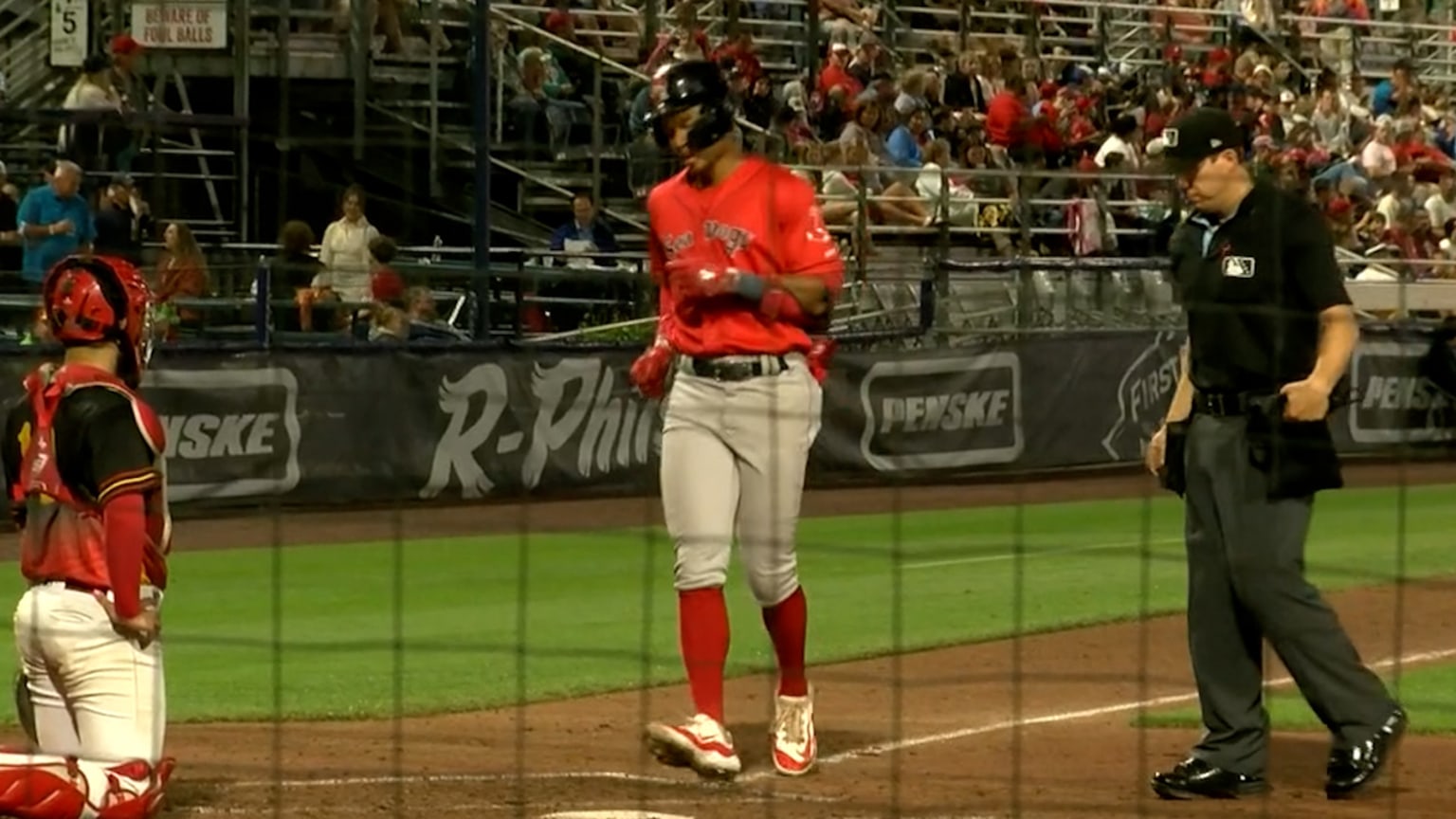Kristian Campbell's first two DoubleA homers 06/15/2024
