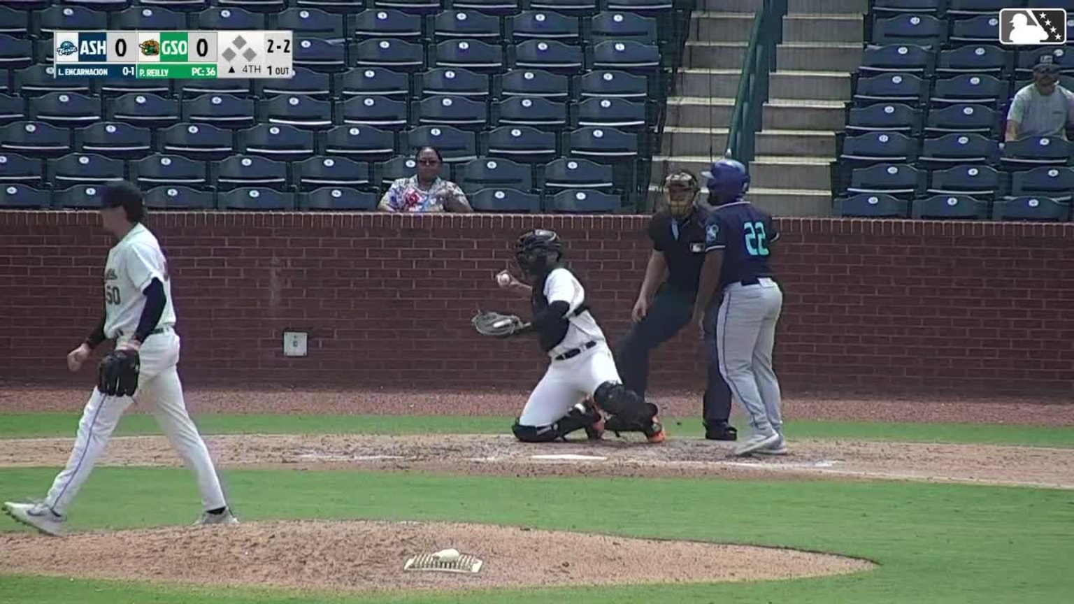 Patrick Reilly strikes out his sixth and final batter | 07/29/2024 ...