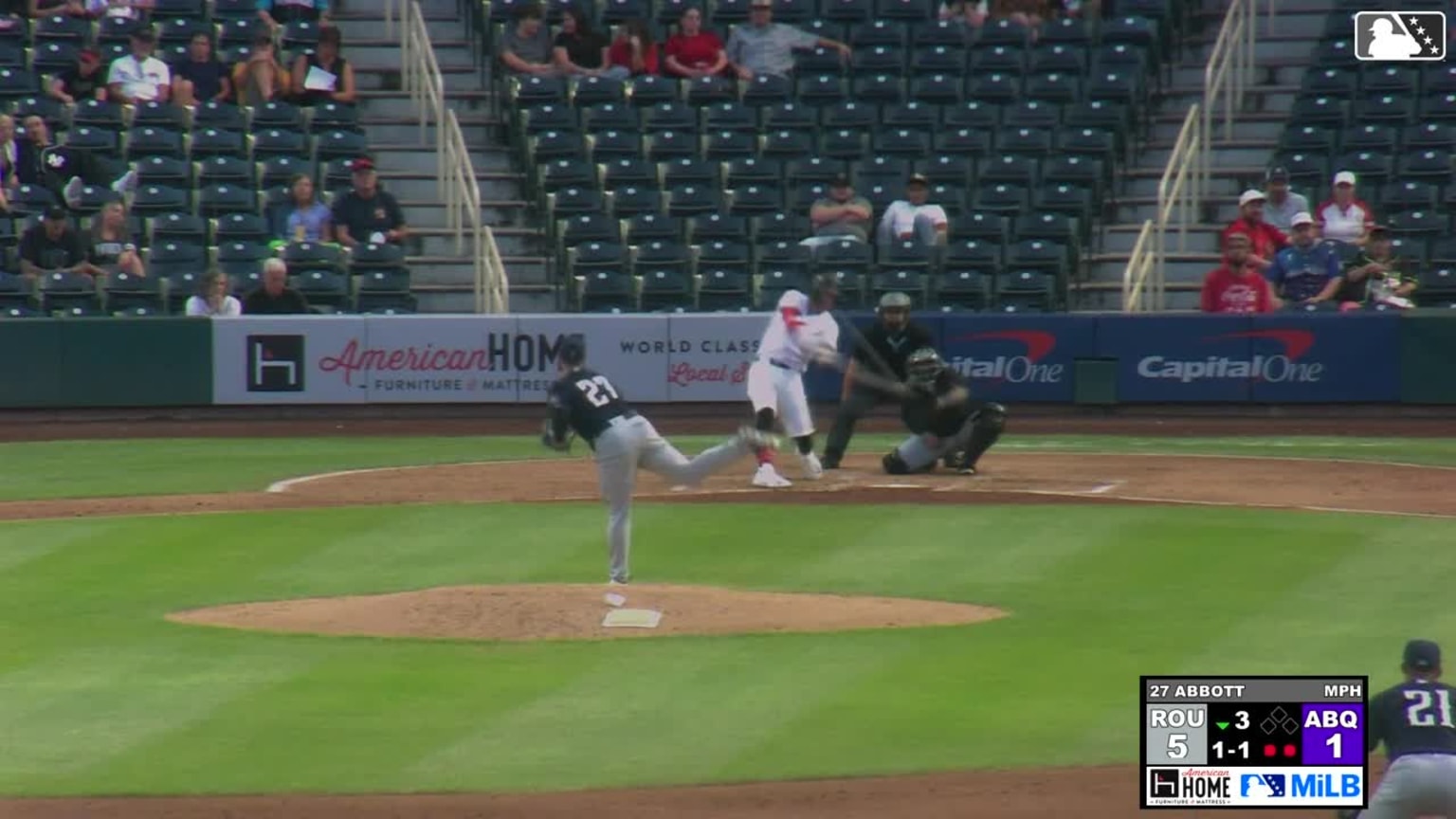 Zac Veen's solo home run | 08/11/2025 | Isotopes