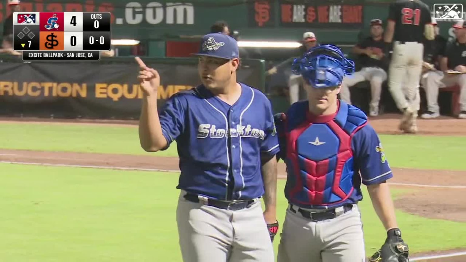 Young's first Triple-A homer, 08/24/2023