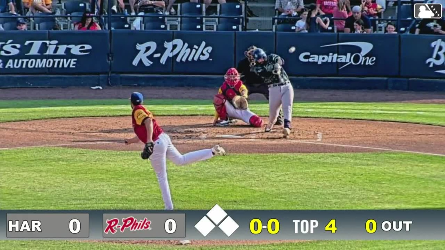 Warming Bernabel's solo home run | 08/04/2024 | Yard Goats